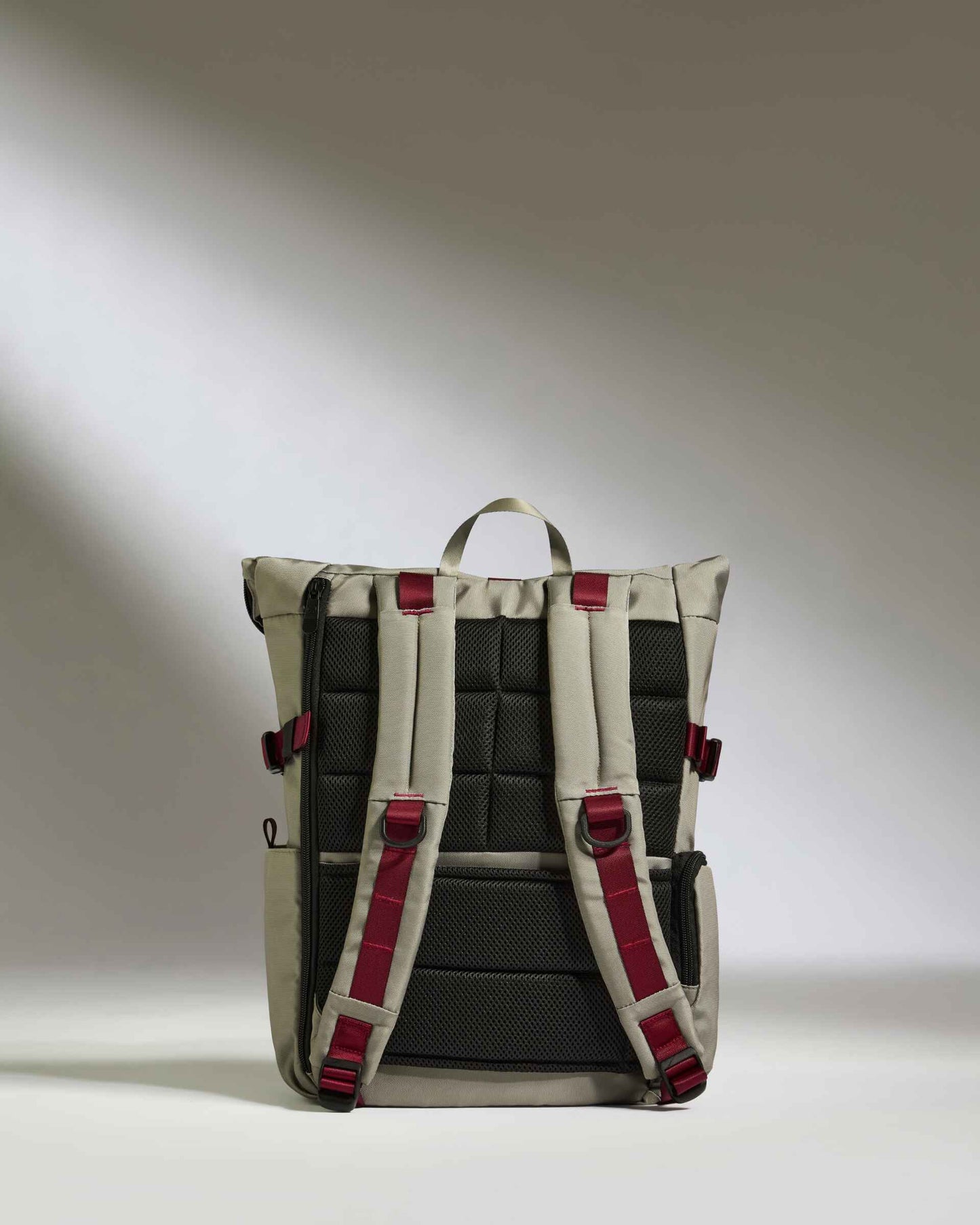 Discovery Roll Top Backpack in Mist Blue