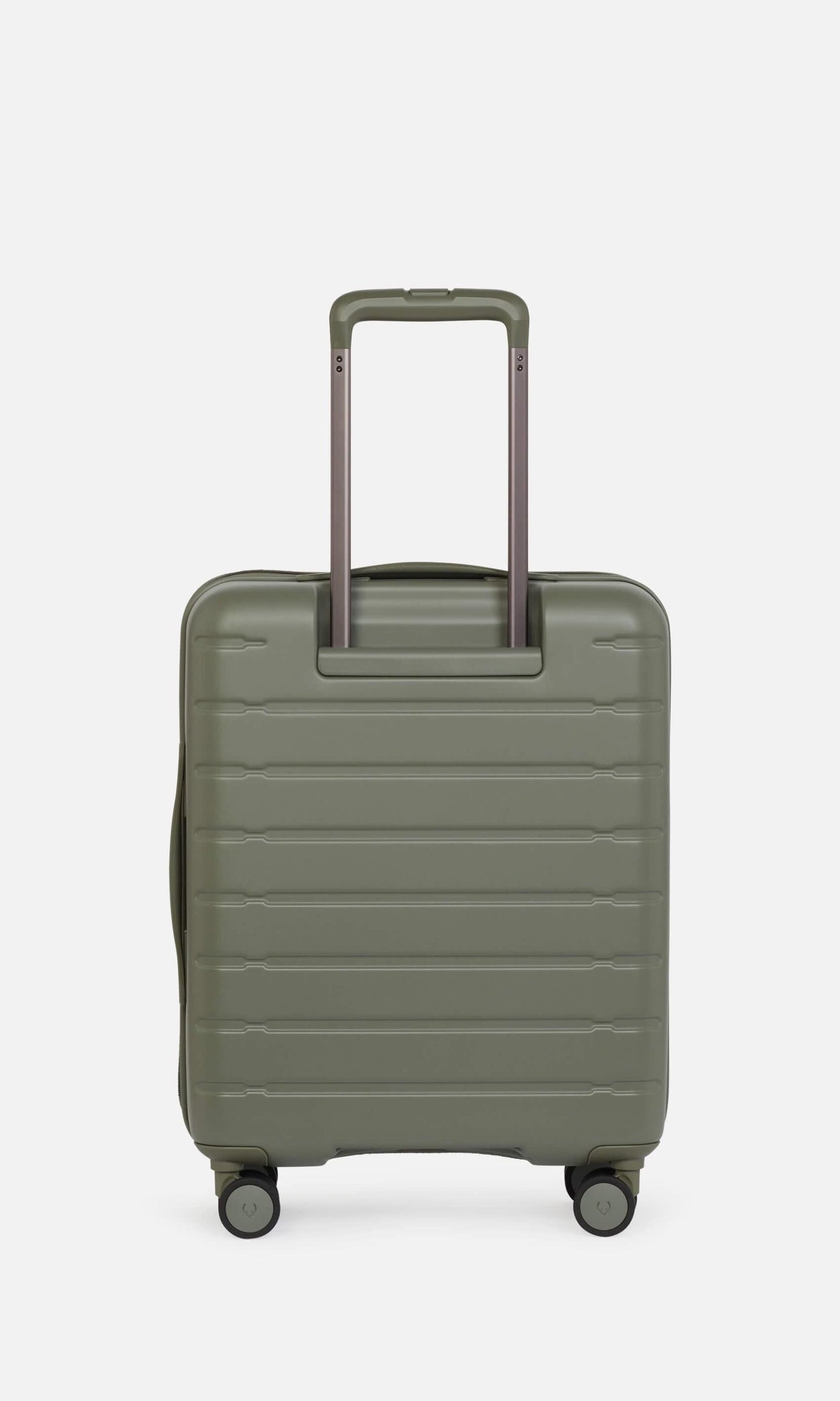 Antler Luggage - Stamford cabin in field green - Hard Suitcases Stamford Cabin Suitcase Green | Hard Luggage | Antler UK