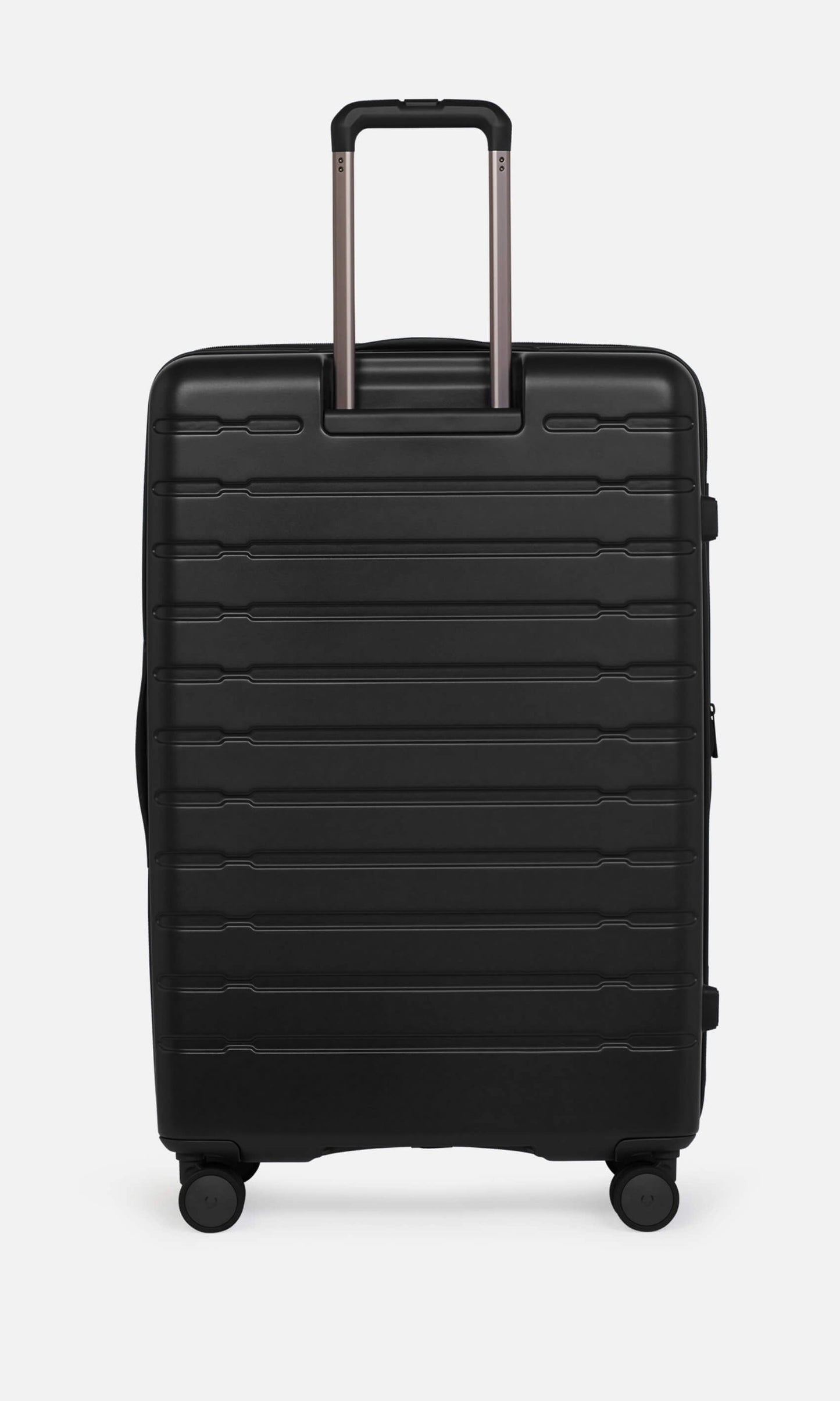 Antler Luggage - Stamford large in midnight black - Hard Suitcases Stamford Large Suitcase Black | Hard Luggage | Antler UK