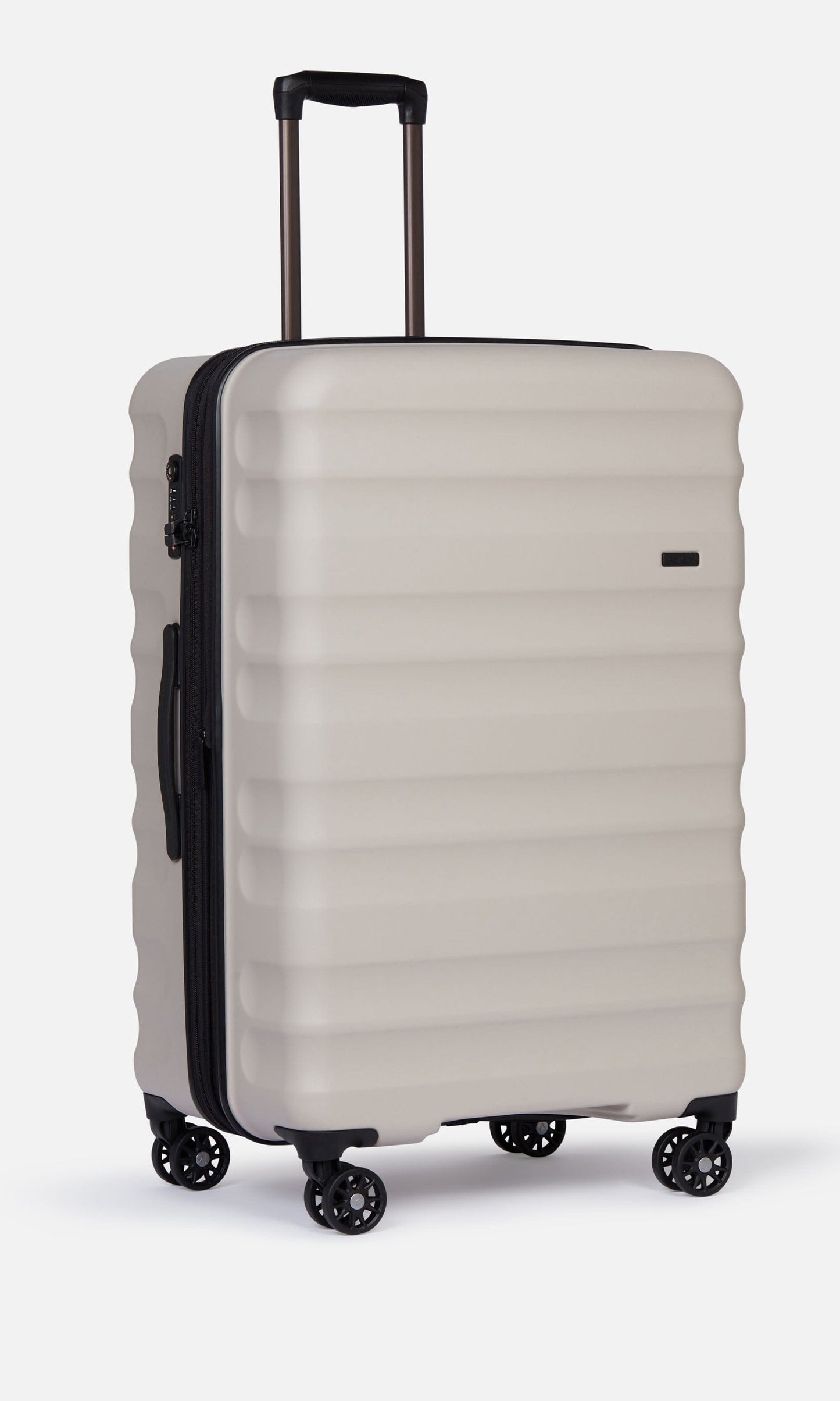 Antler Luggage -  Clifton large in taupe - Hard Suitcases Clifton Large Suitcase Taupe (Beige) | Hard Suitcase | Antler UK