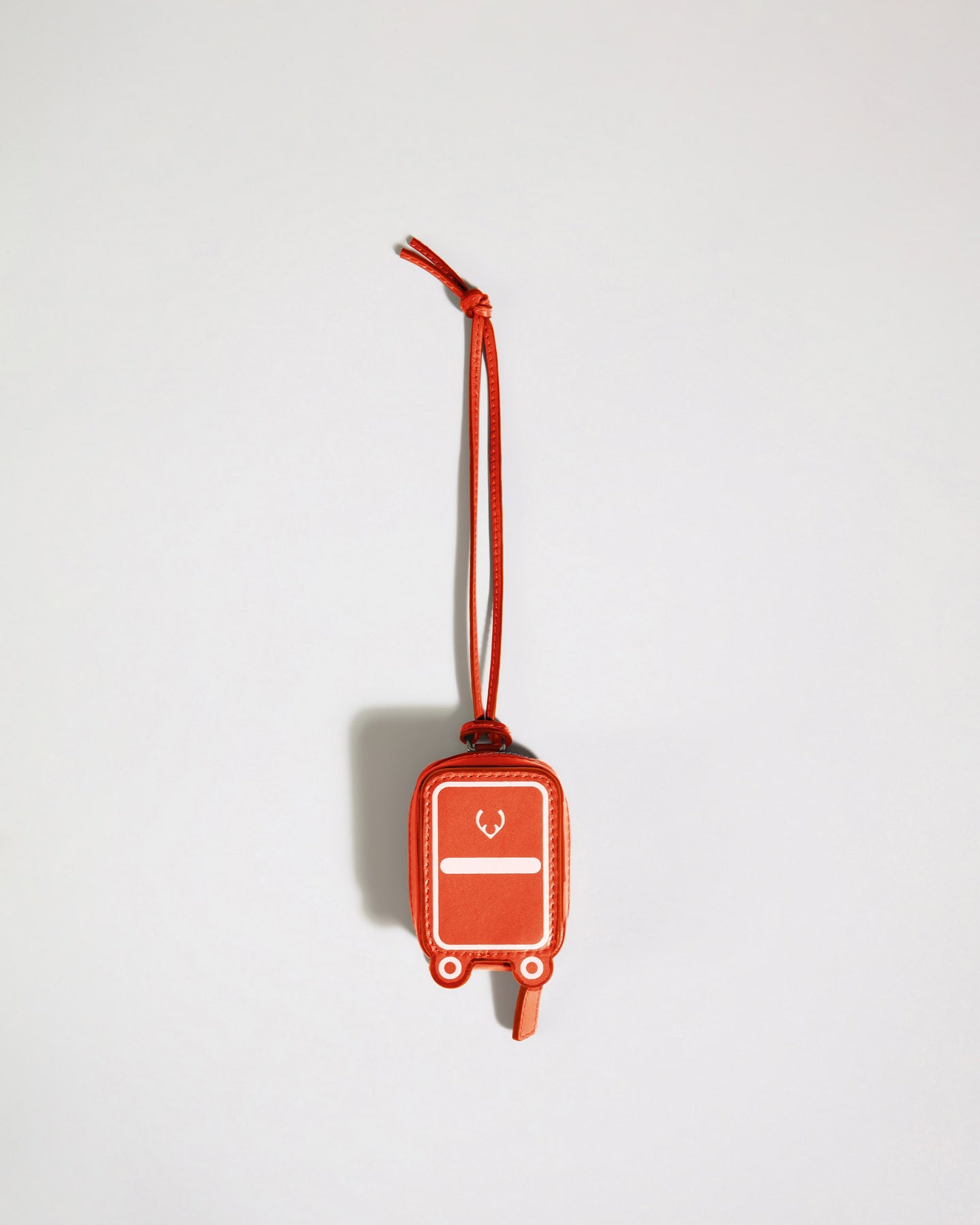 Heritage Leather AirPods Case in Coral