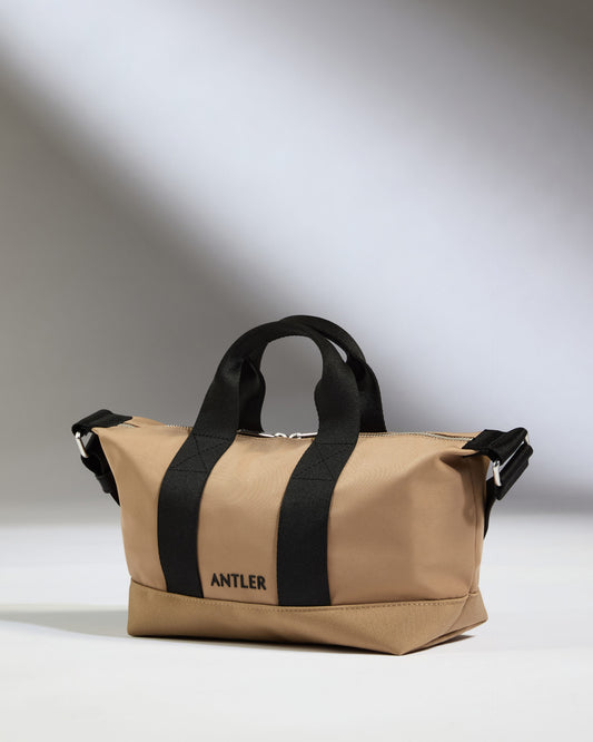 Icon Mini Crossbody Bag in Sand