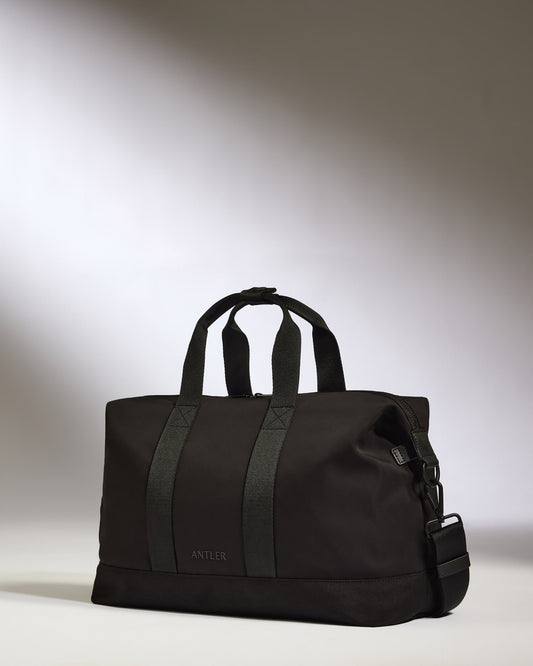 Icon Overnight Bag in Black