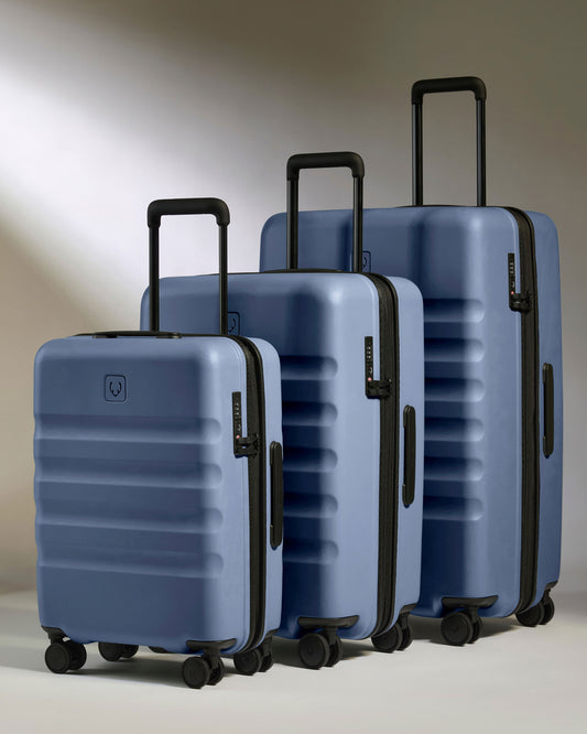 Suitcase Set in Ocean Blue - Icon Stripe