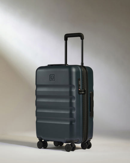 Large Cabin Suitcase in Indigo Blue - Icon Stripe