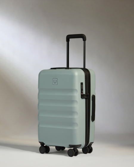 Expander Cabin Suitcase Set  in Mist Blue - Icon Stripe