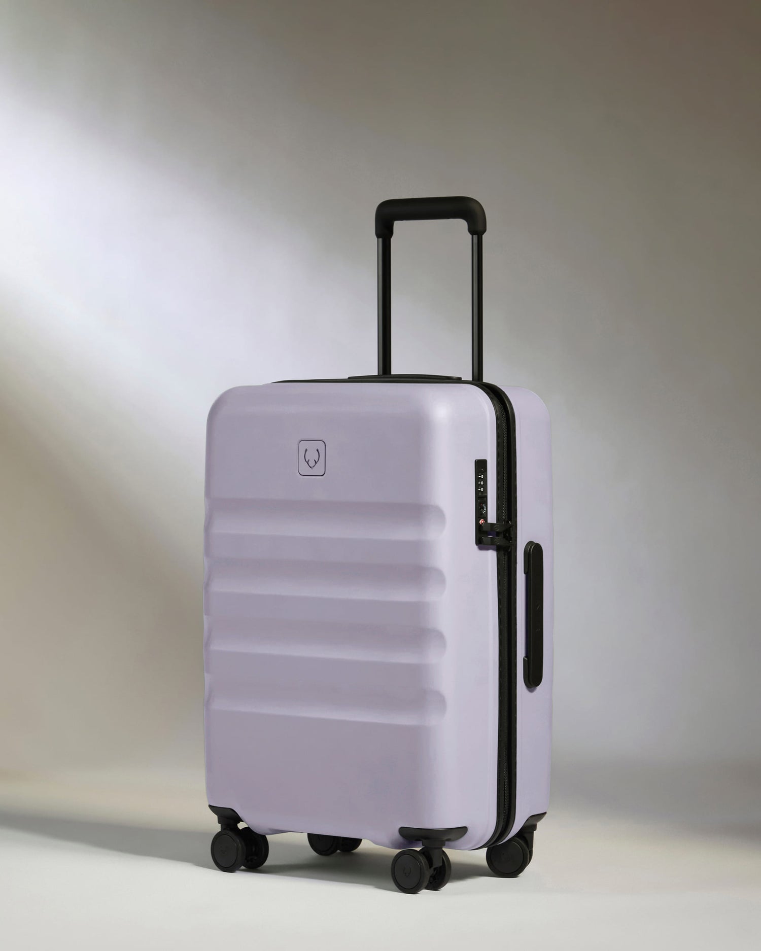 Large Cabin Suitcase in Meadow Purple - Icon Stripe