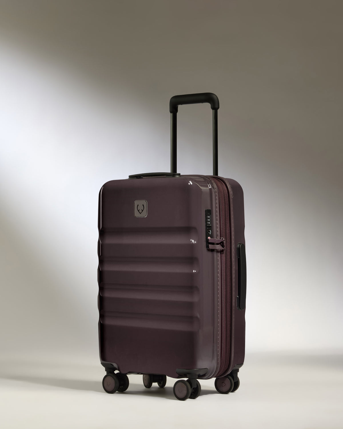 Expandable Cabin Suitcase in Hedgerow Gloss - Icon Stripe