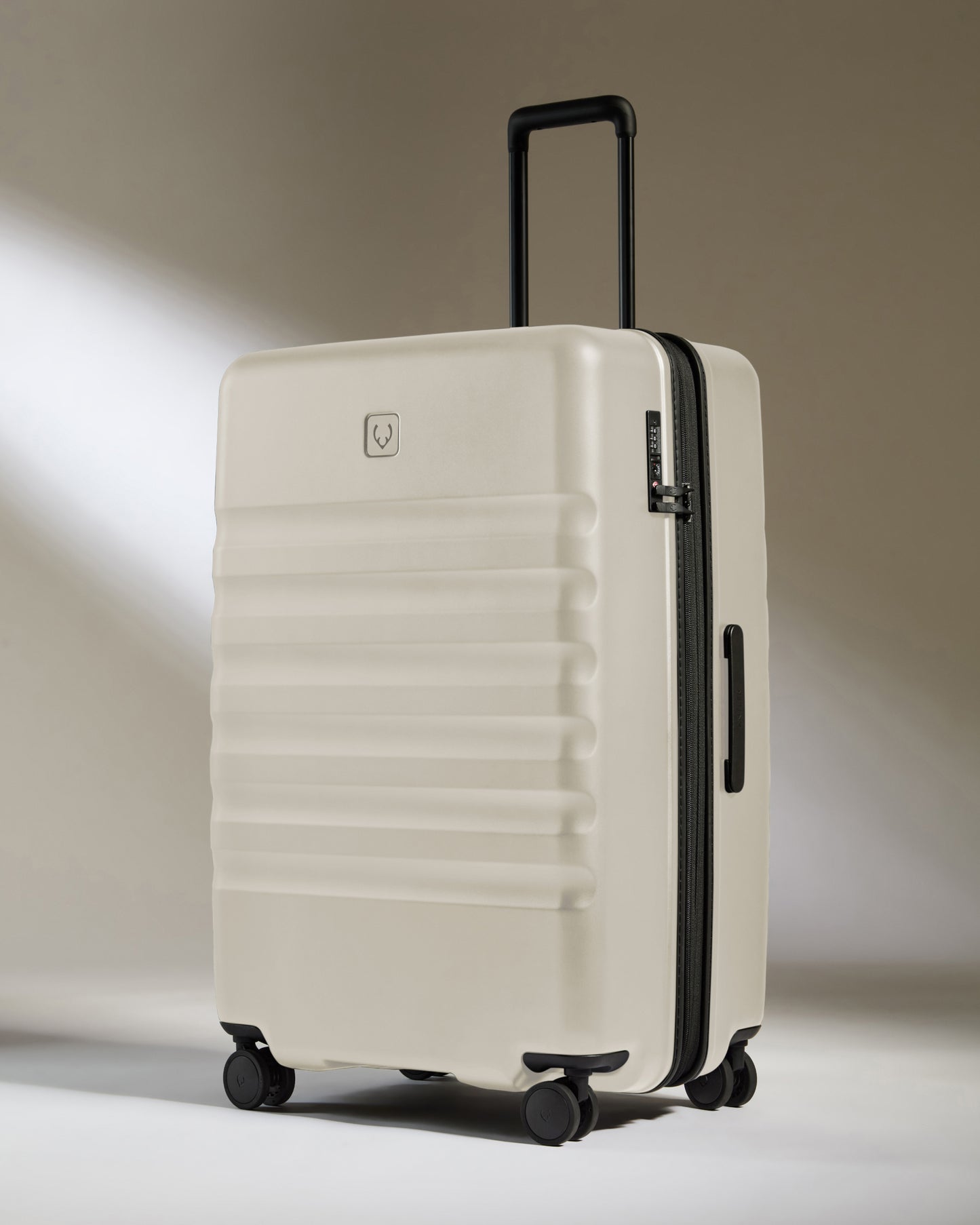 Expander Cabin Suitcase Set in Taupe - Icon Stripe