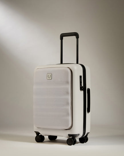 Cabin with Pocket Suitcase in Taupe - Icon Stripe