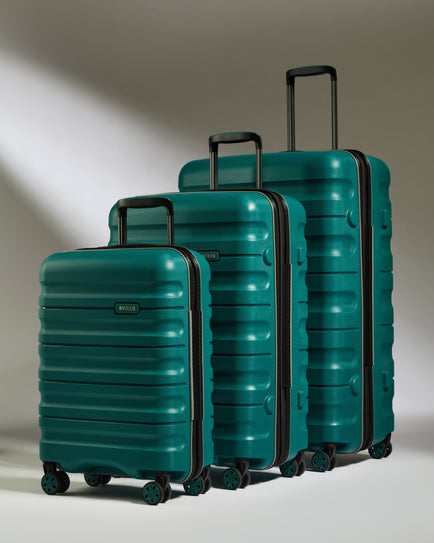 Suitcase Set in Deep Teal - Lincoln