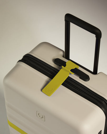 Luggage Tag in Gorse Yellow