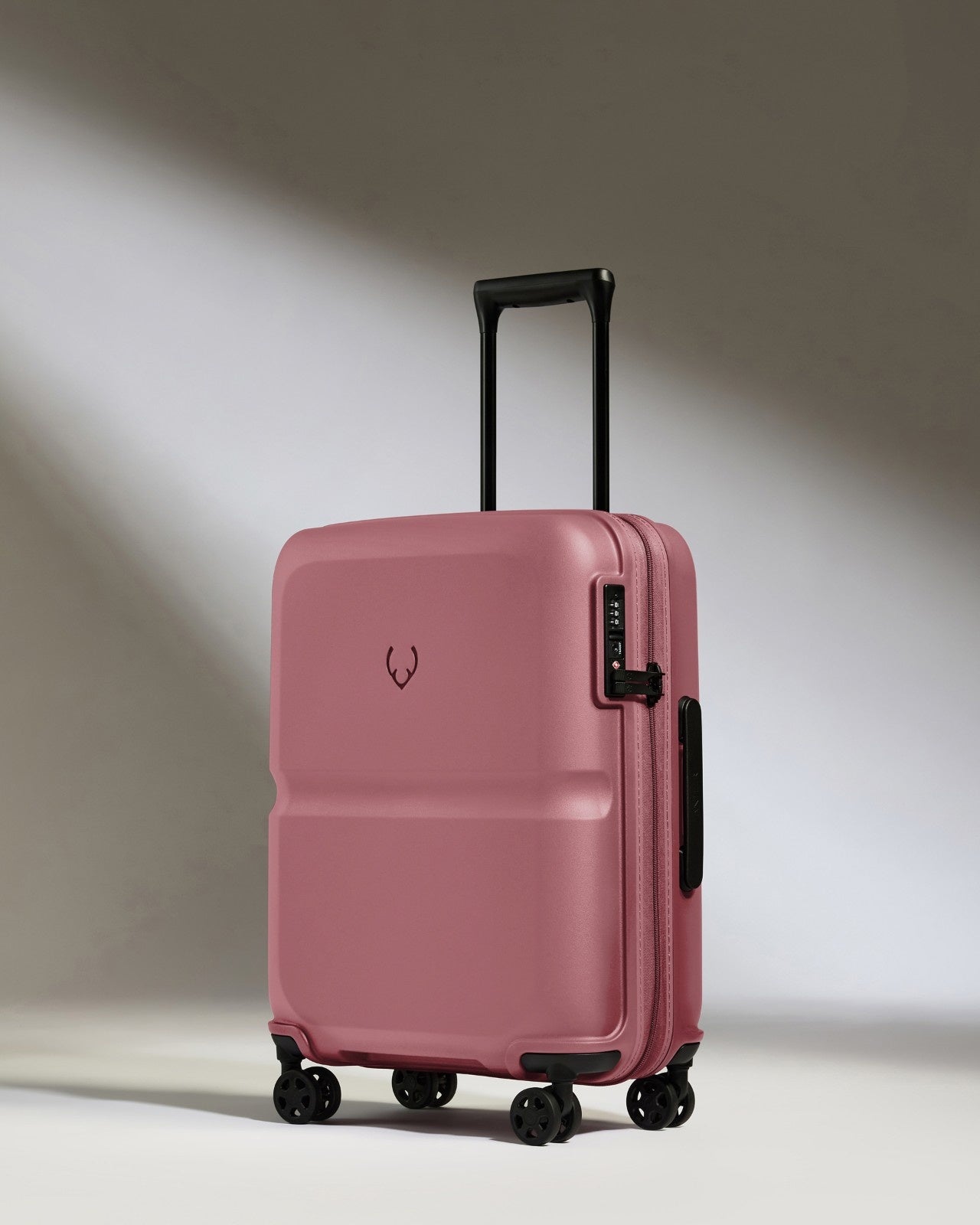 Suitcase Set in Clay Pink - Single Stripe