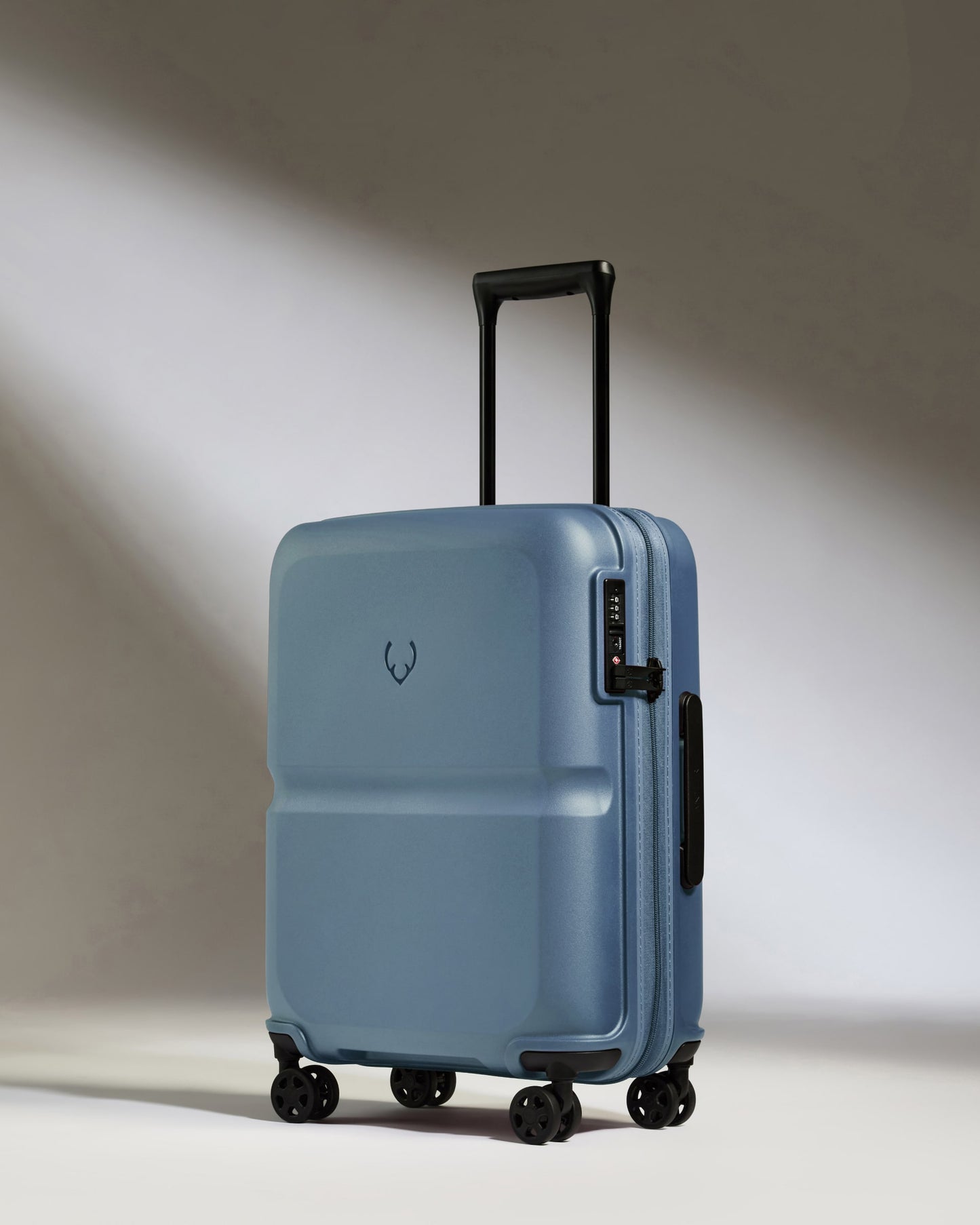 Cabin Suitcase in Cove Blue - Single Stripe