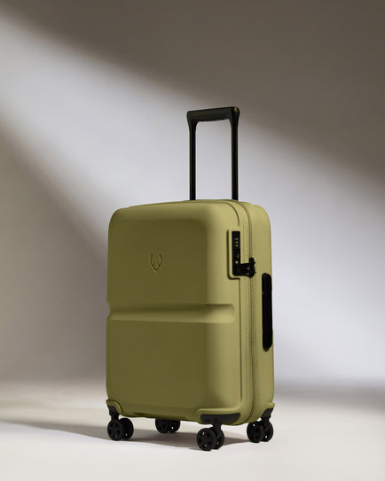 Cabin Suitcase in Reed Green - Single Stripe