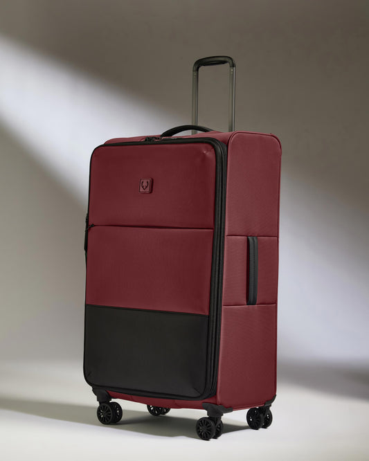 Lightest Large Suitcase in Cedar - Soft Stripe 2.0