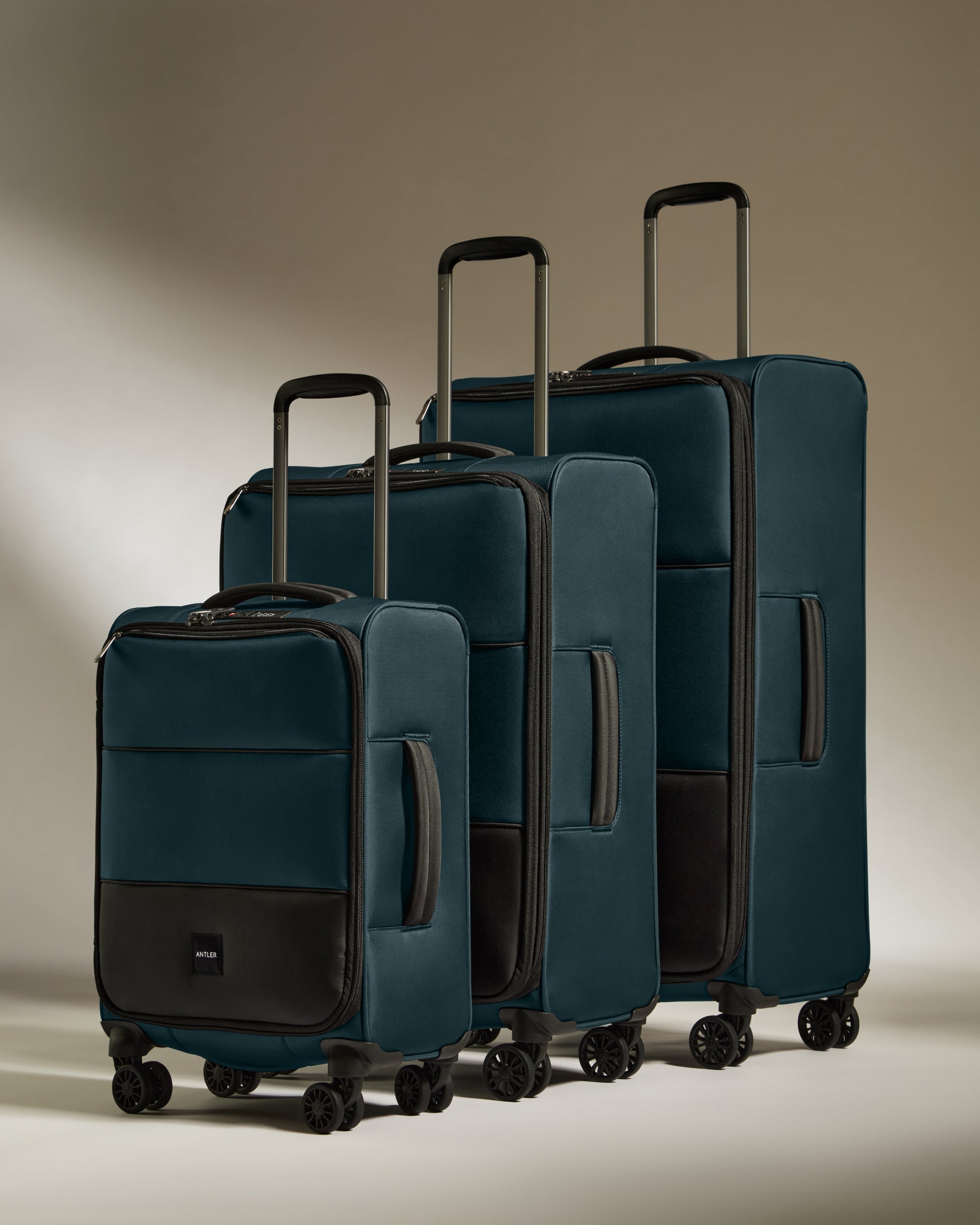 Soft suitcase set on sale