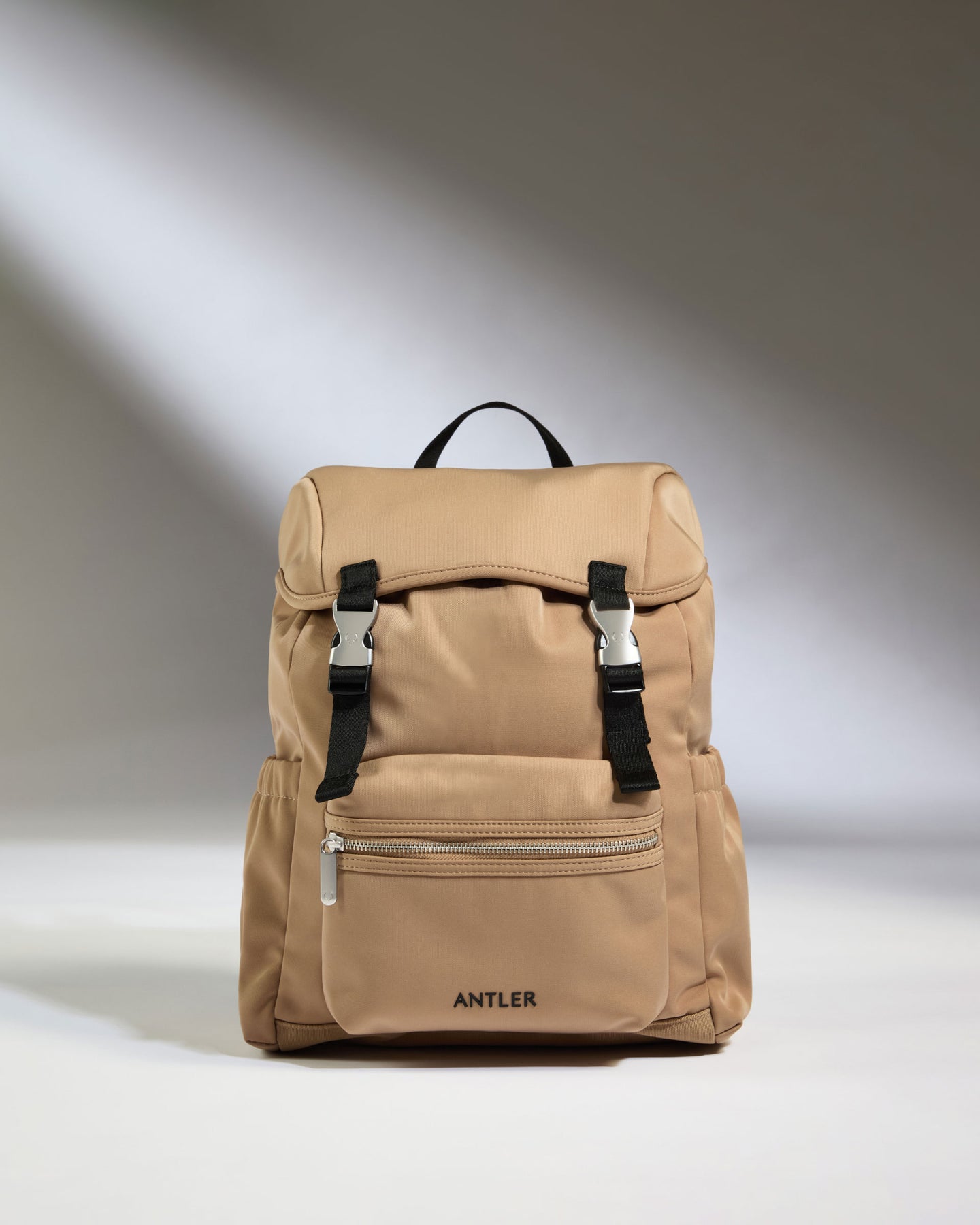Icon Drawstring Backpack in Sand
