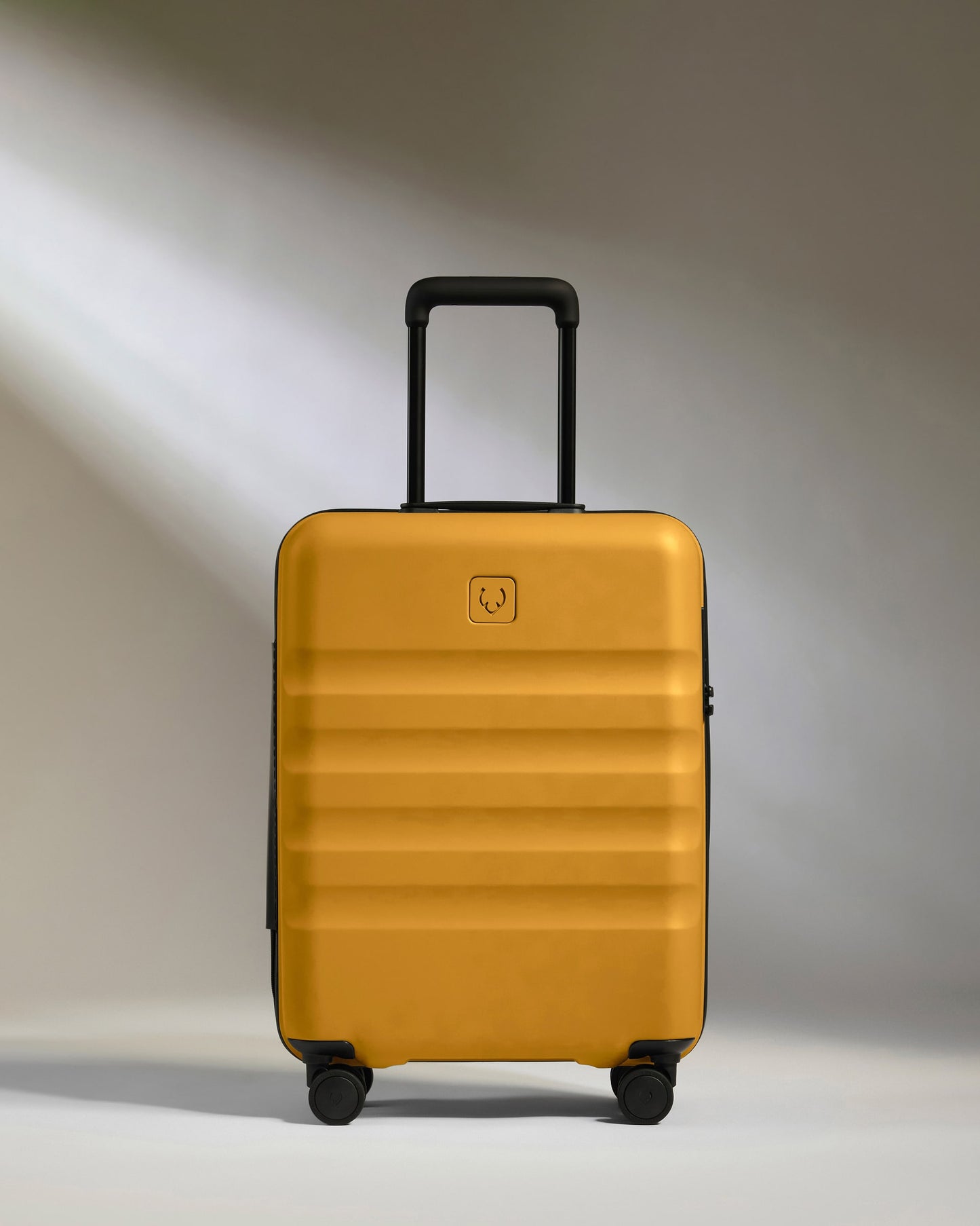 Cabin Suitcase in Mustard Yellow - Icon Stripe