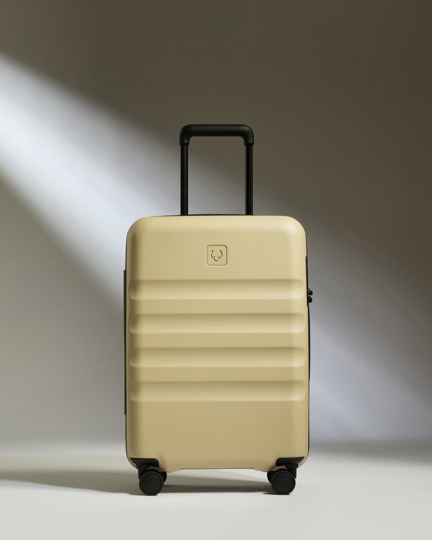 Large Cabin Suitcase in Dune Yellow - Icon Stripe