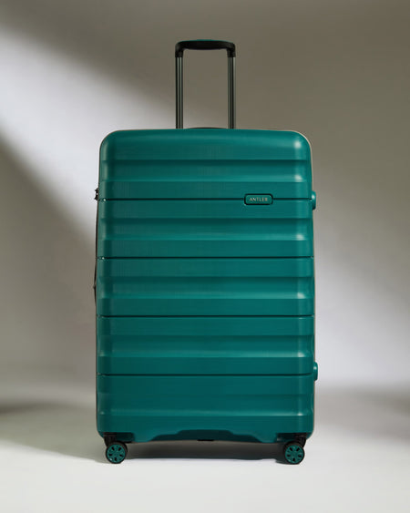 Large Suitcase in Deep Teal - Lincoln