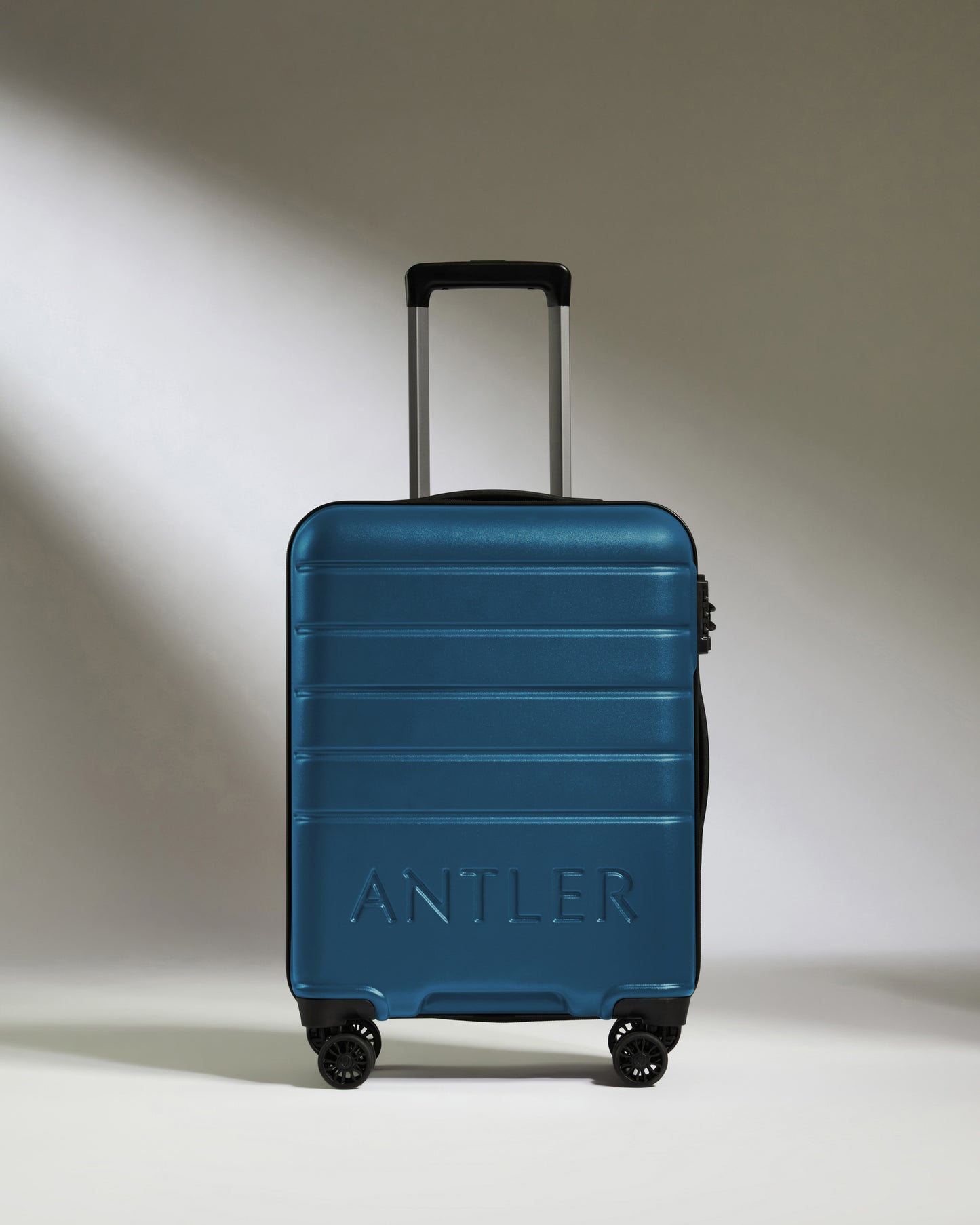 Cabin Suitcase in Bold Blue - Logo