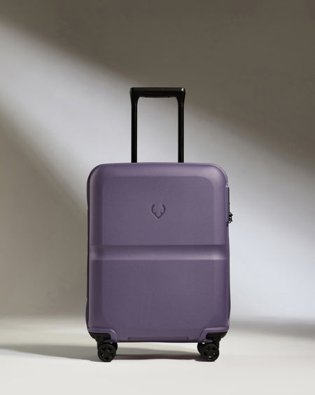 Cabin Suitcase in Thistle Purple - Single Stripe