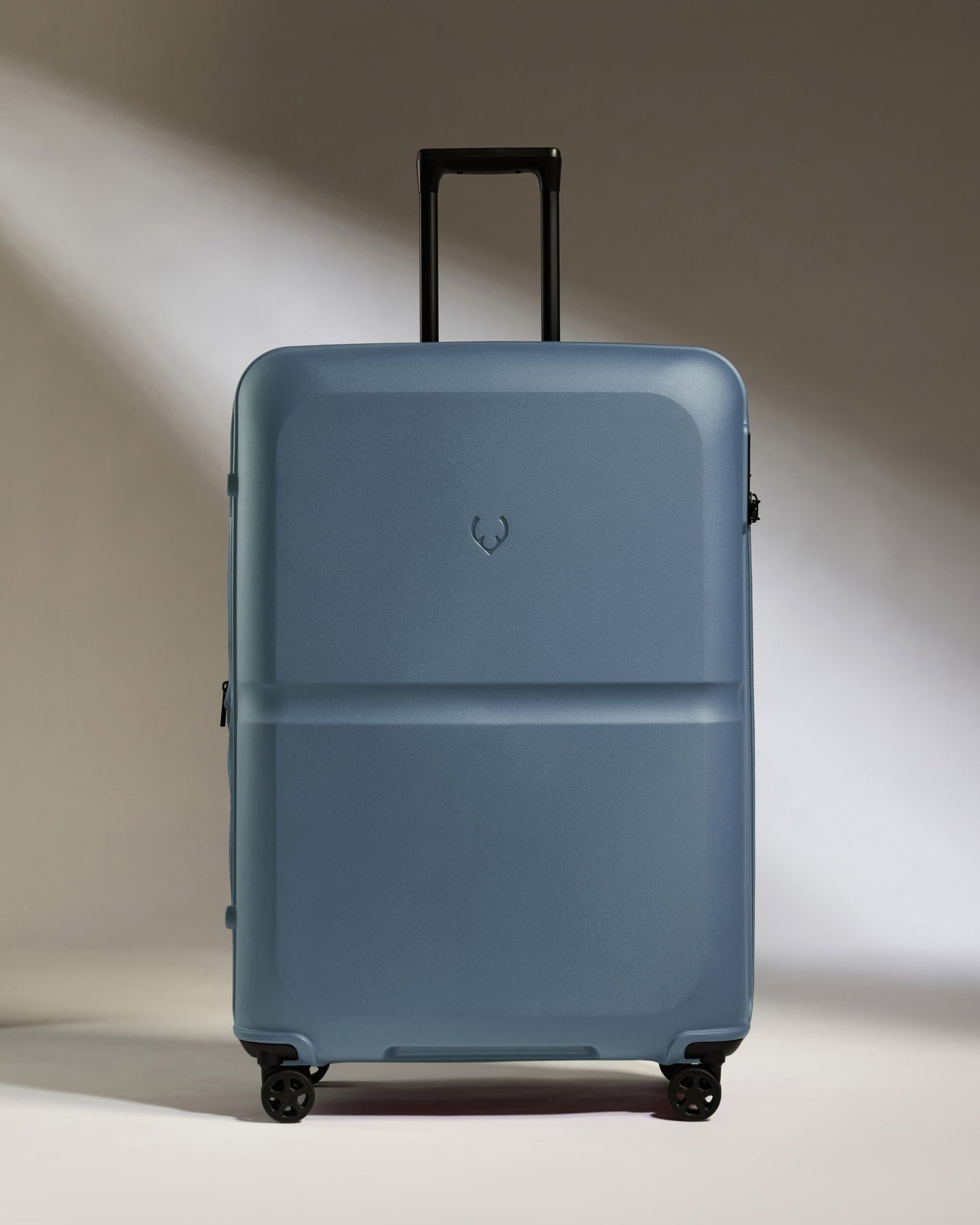 Large Suitcase in Cove Blue - Single Stripe