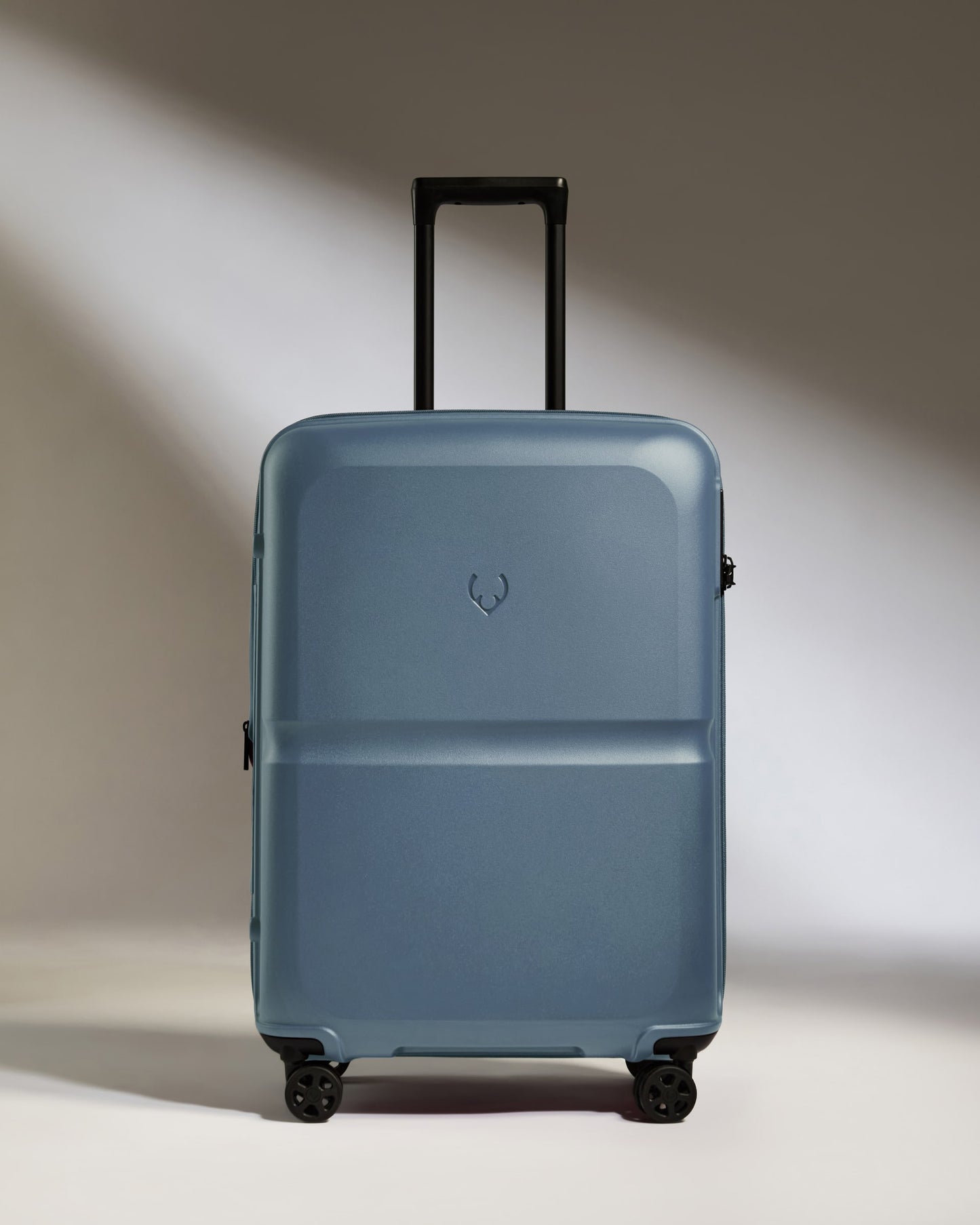 Medium Suitcase in Cove Blue - Single Stripe