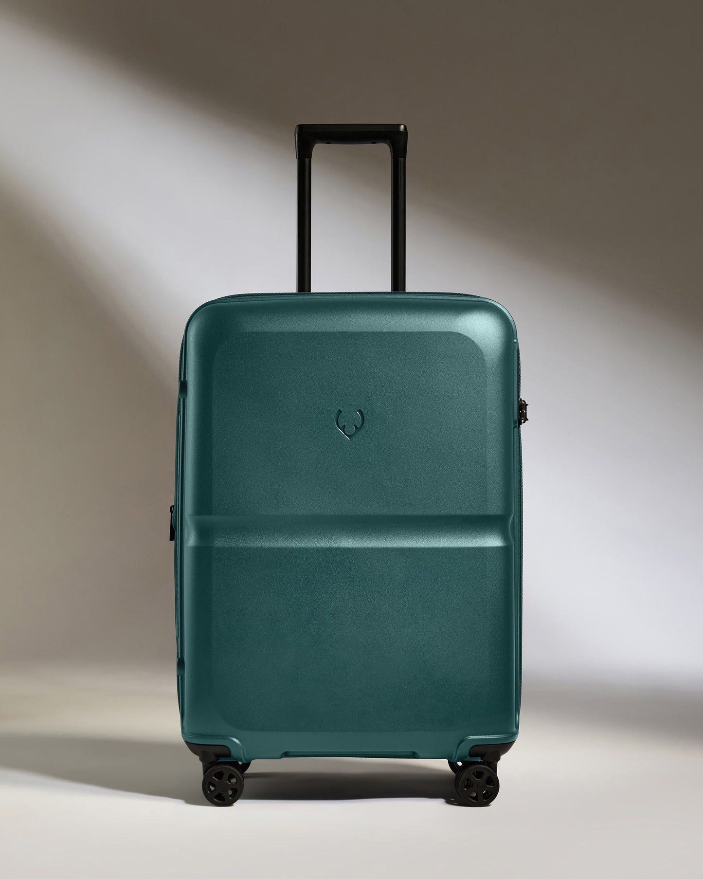 Medium Suitcase in Marsh Blue - Single Stripe