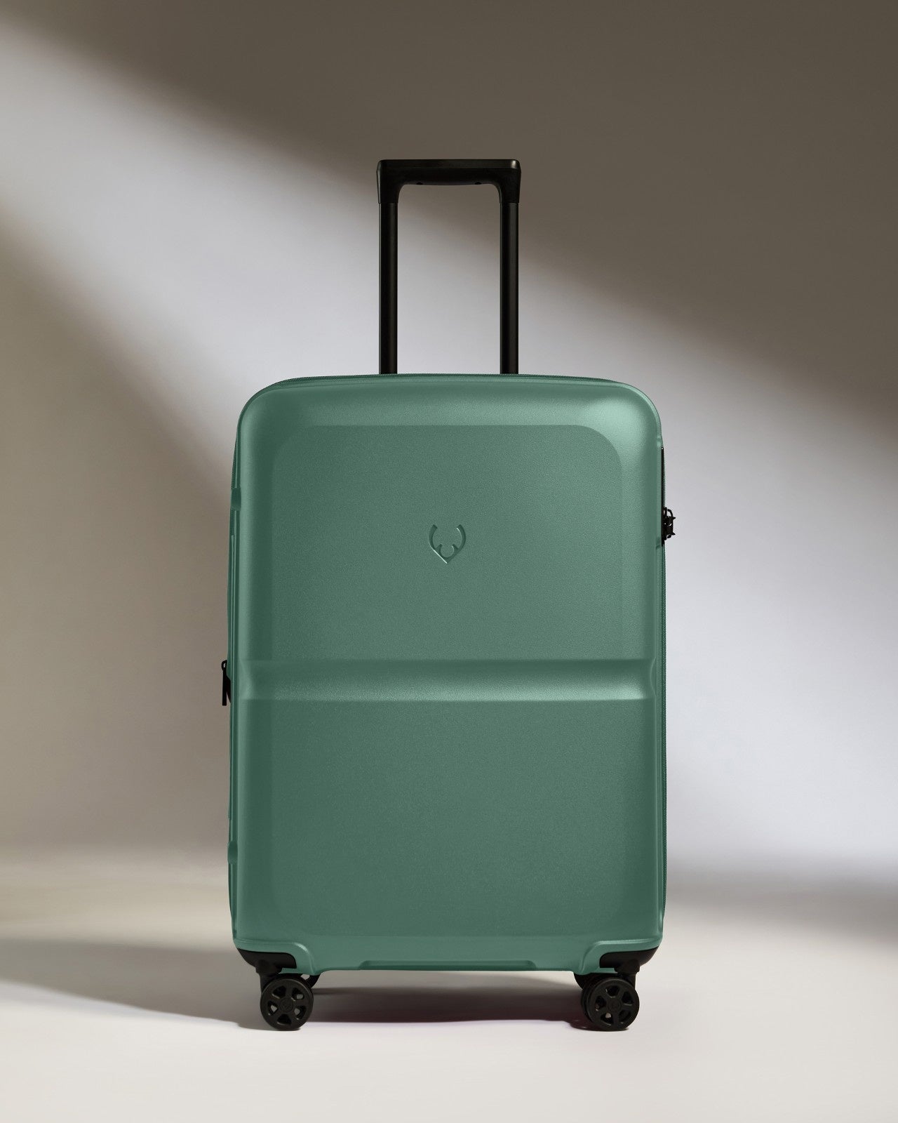 Medium Suitcase in Seagrass Green - Single Stripe
