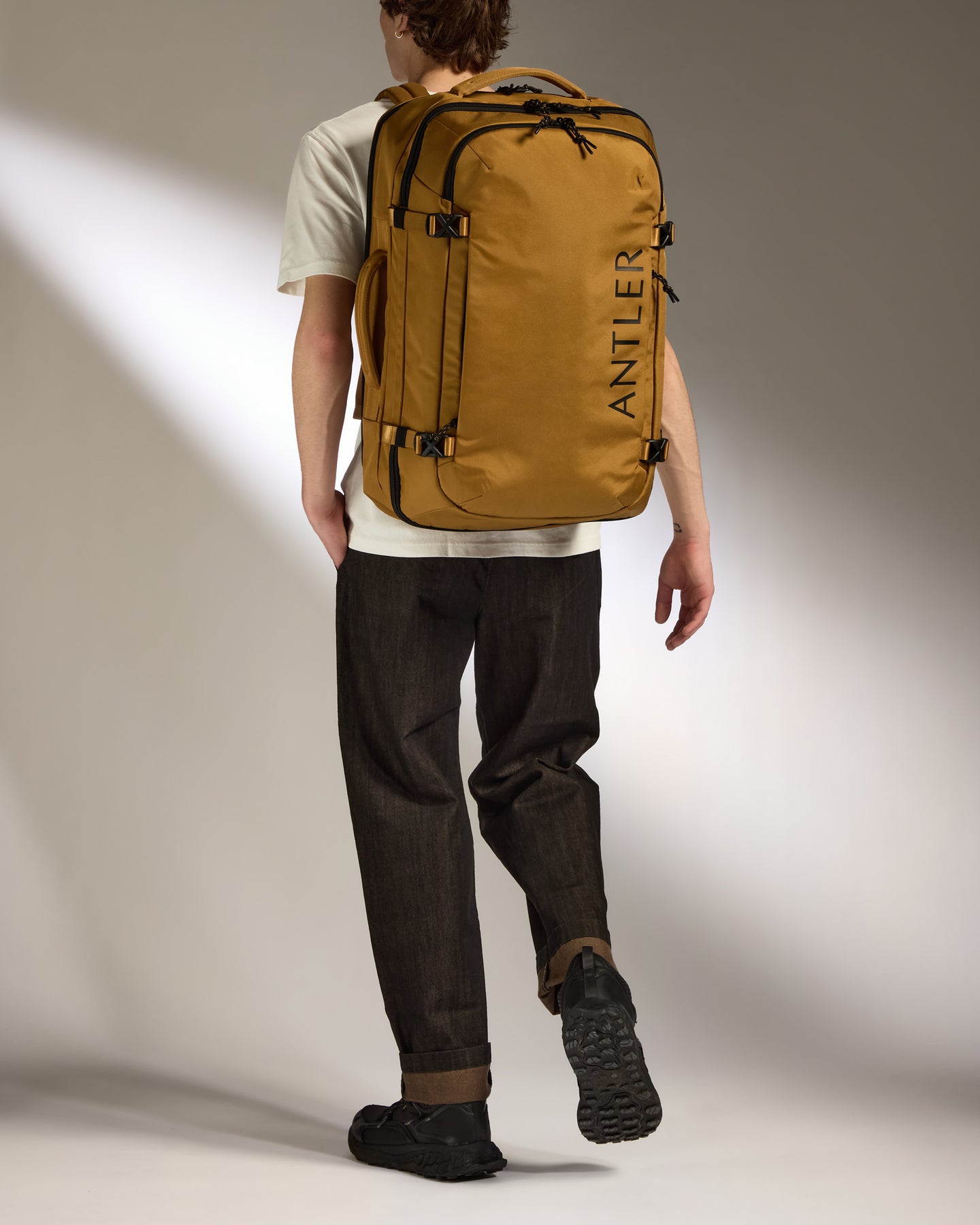 Discovery 60L Backpack in Mustard Yellow