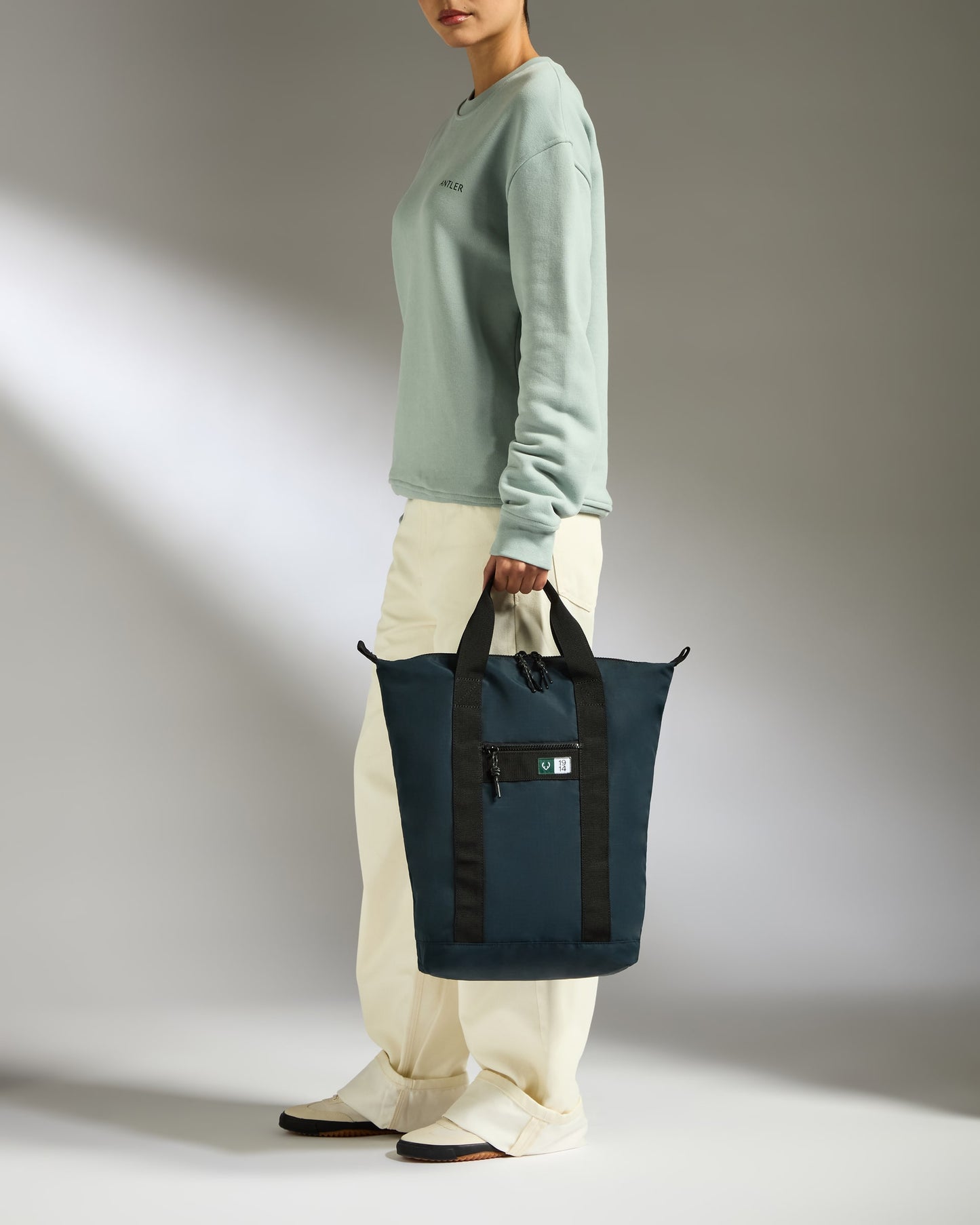 Essential 2-in-1 Tote Backpack in Navy
