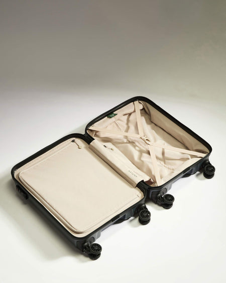 Cabin Suitcase in Granite Grey - Logo