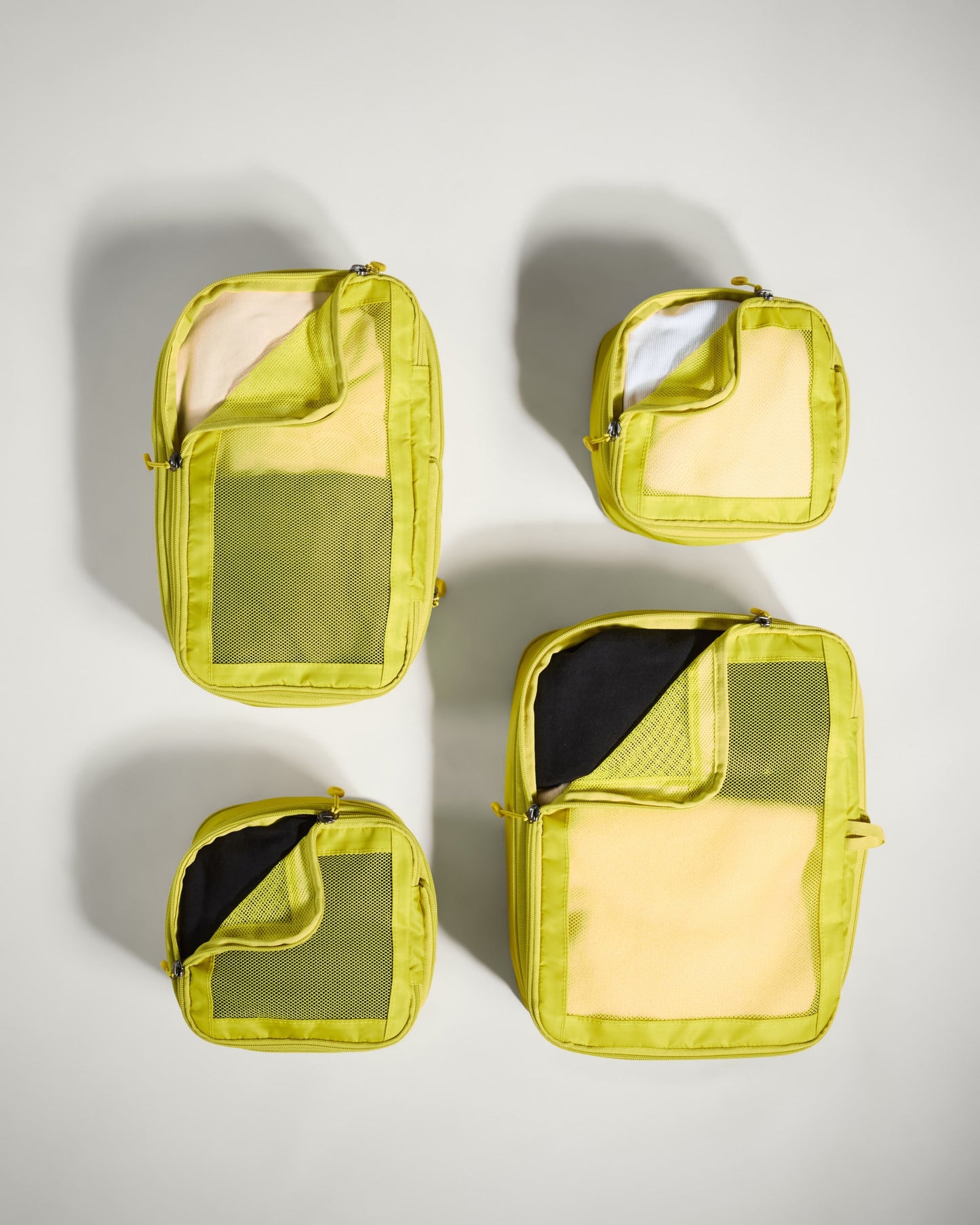 Packing Cubes in Gorse Yellow - Set of 4