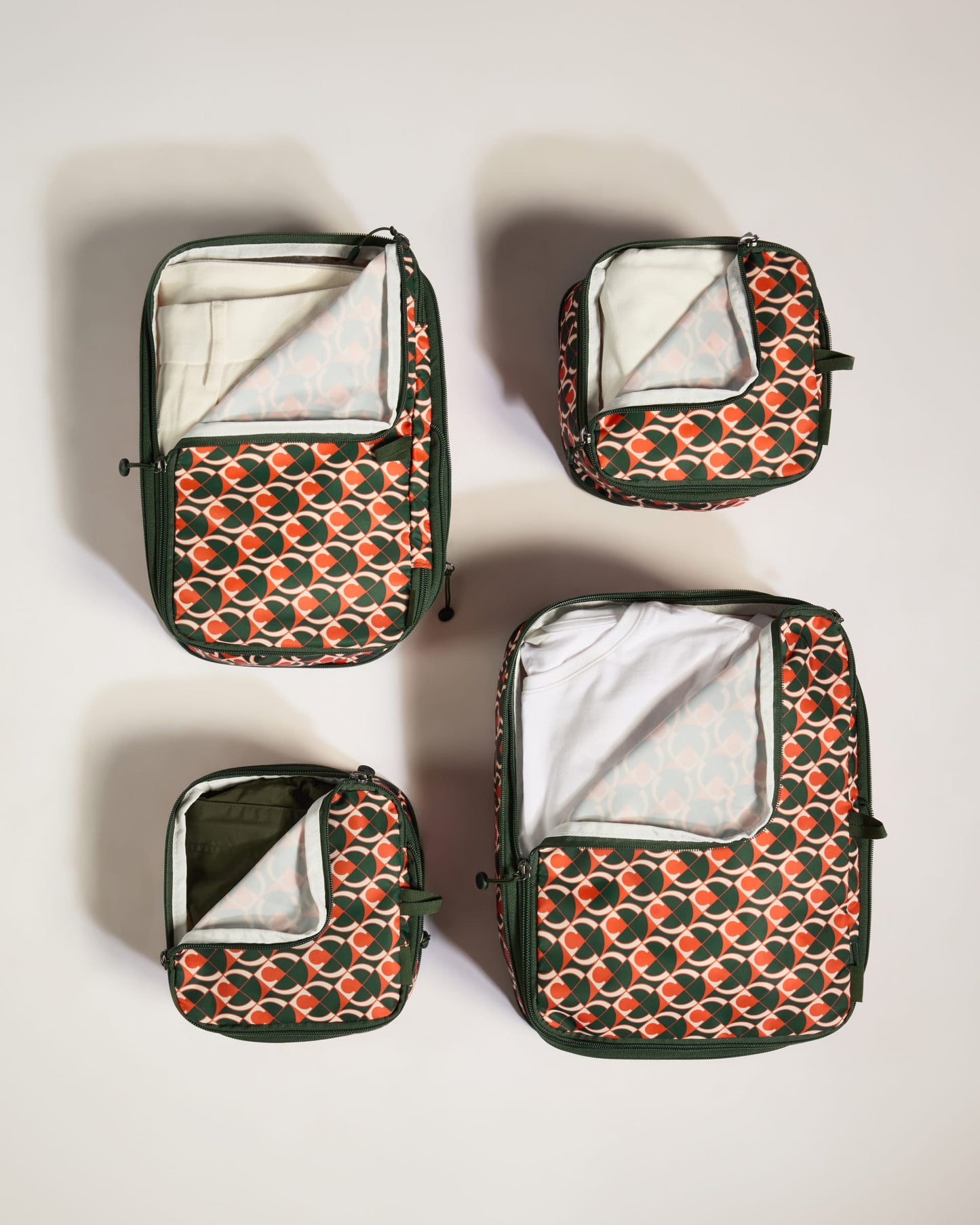 Packing Cubes in Monogram - Set of 4