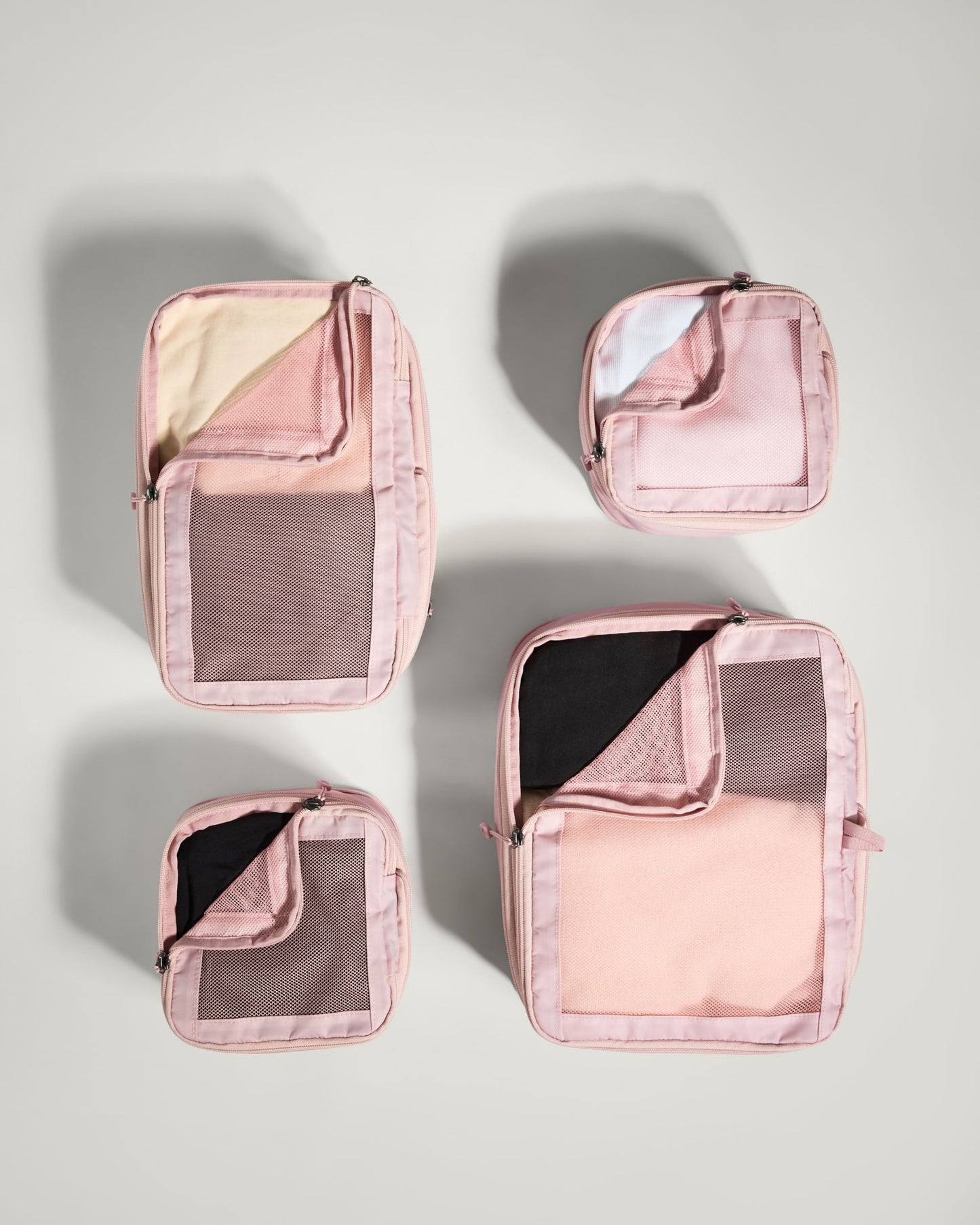 Packing Cubes in Moorland Pink - Set of 4