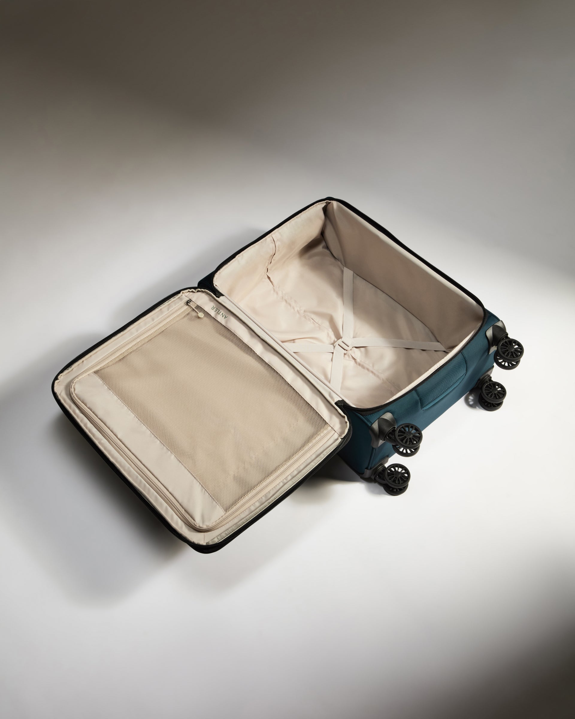 Lightest Medium Suitcase in Indigo Soft Stripe