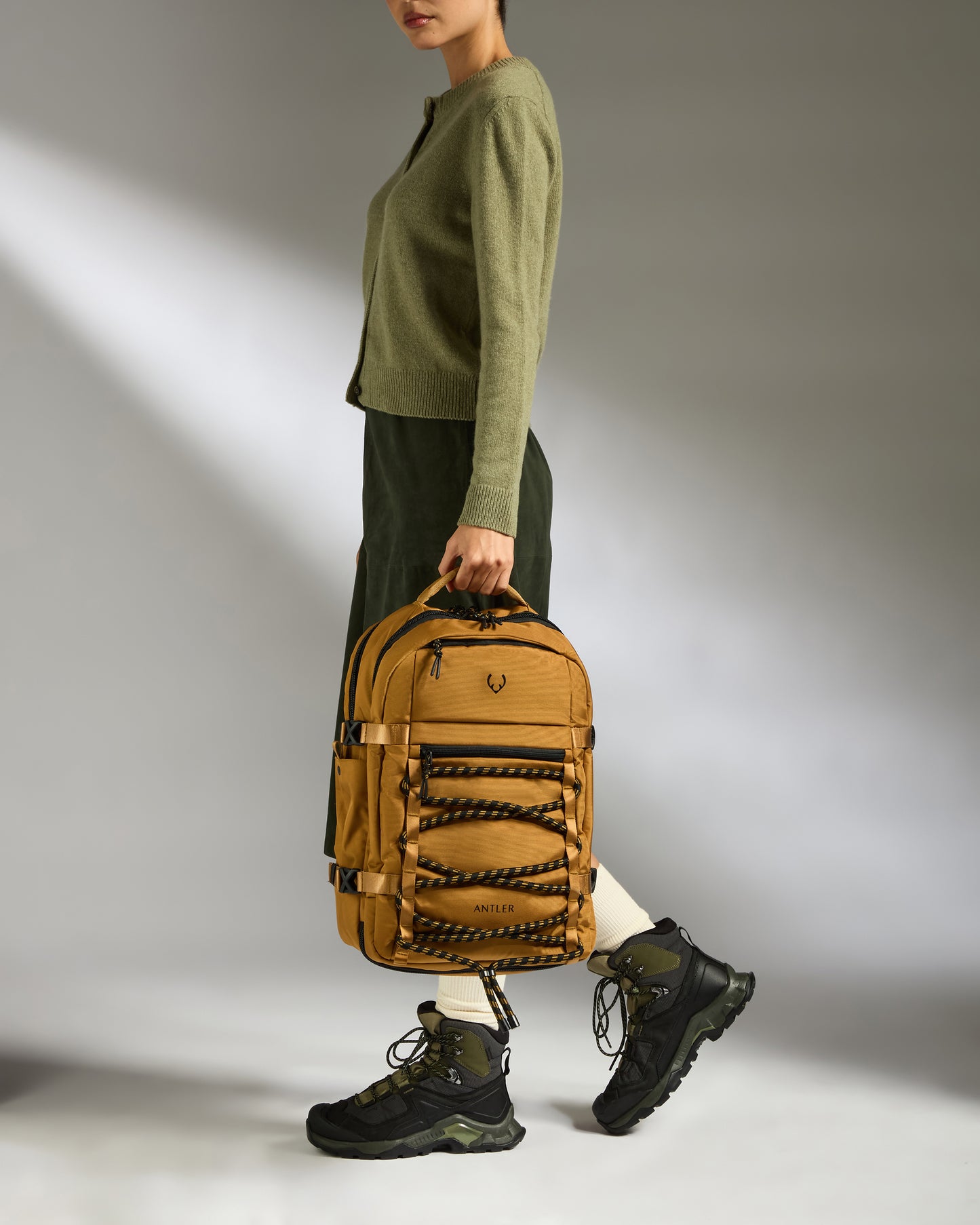 Discovery Backpack in Mustard Yellow