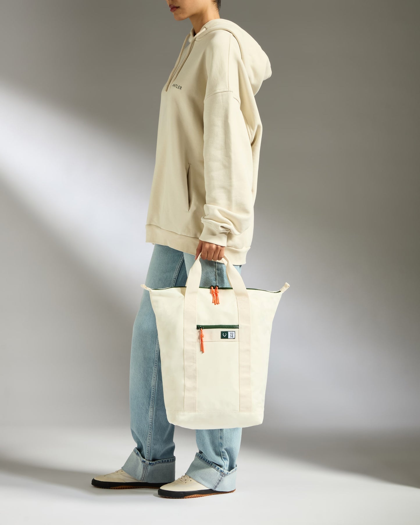 Essential 2-in-1 Tote Backpack in Stone