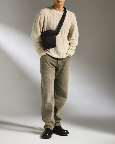 Icon Crossbody Bag in Black