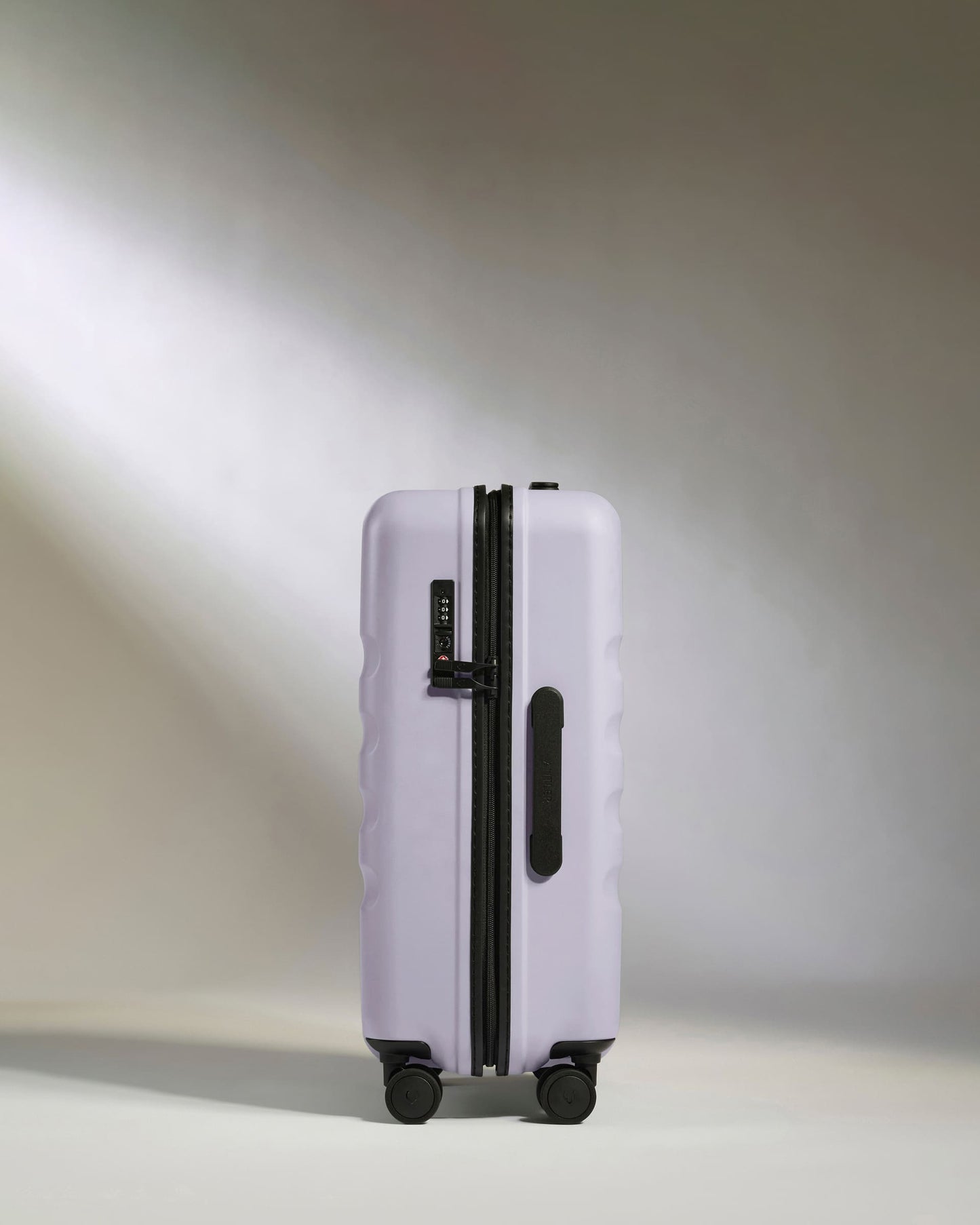 Large Cabin Suitcase in Meadow Purple - Icon Stripe