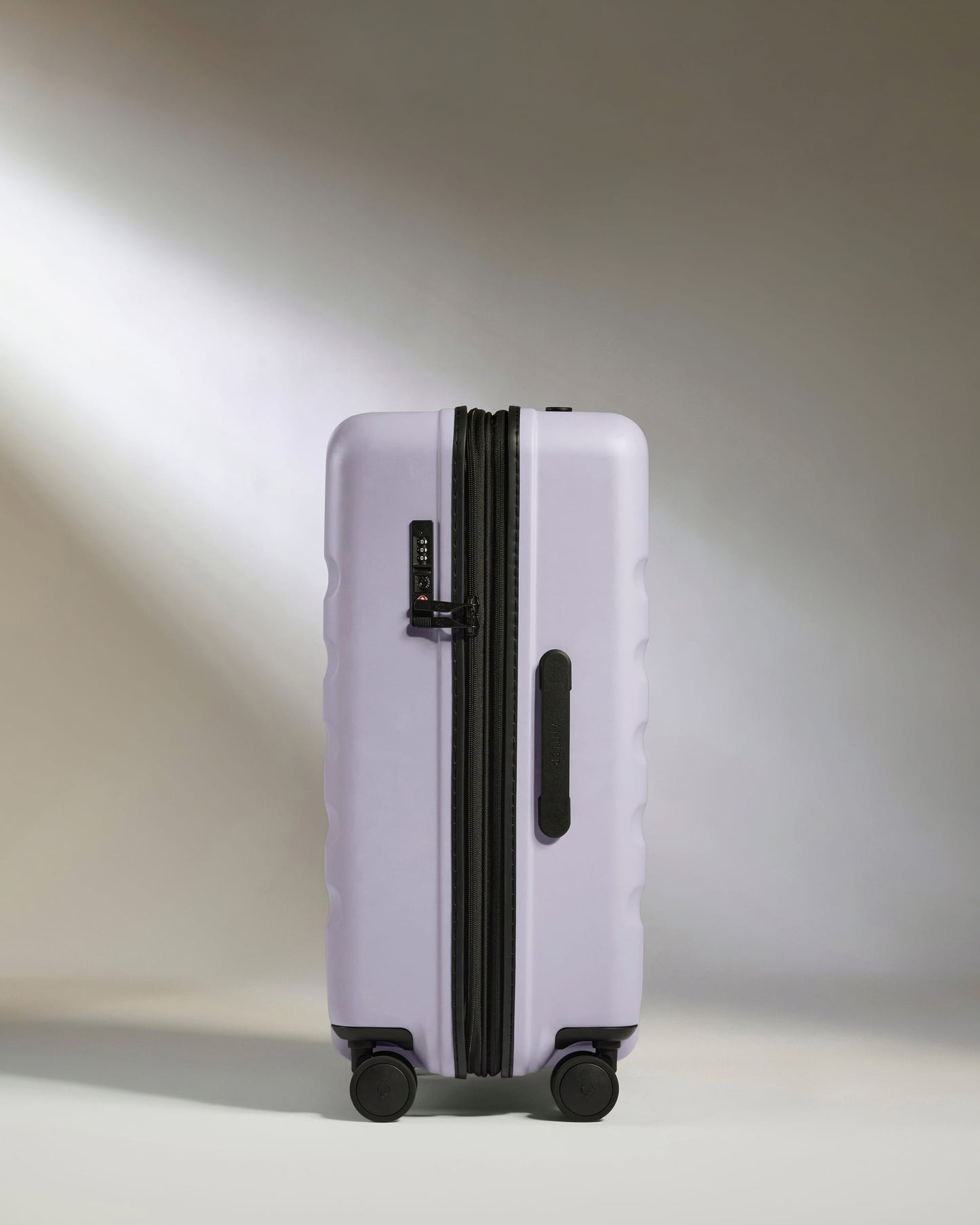 Medium Suitcase in Meadow Purple - Icon Stripe