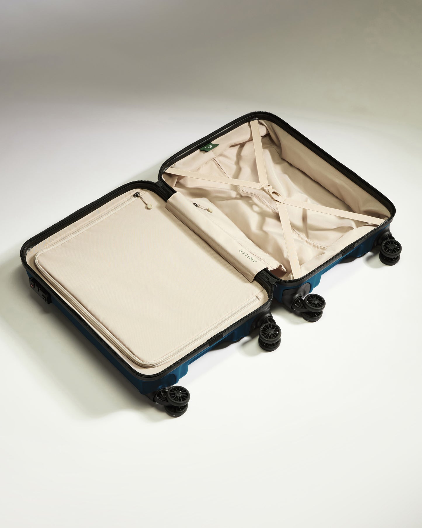 Cabin Suitcase in Bold Blue - Logo