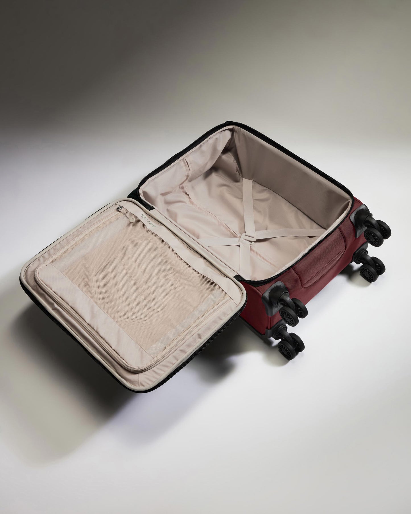Lightest Cabin Suitcase in Cedar - Soft Stripe 2.0
