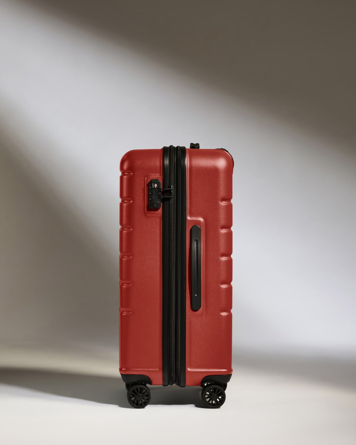 Medium Suitcase in Red Orange - Logo