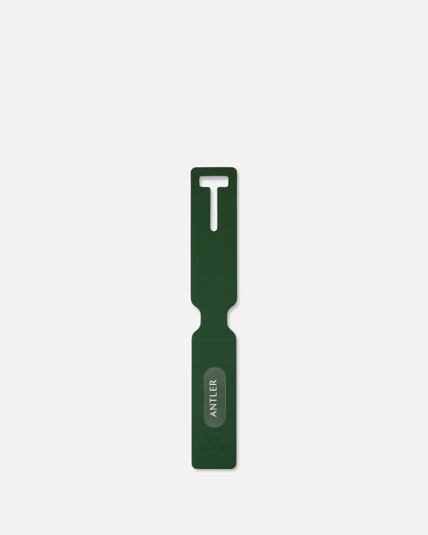 Luggage Tag in Antler Green