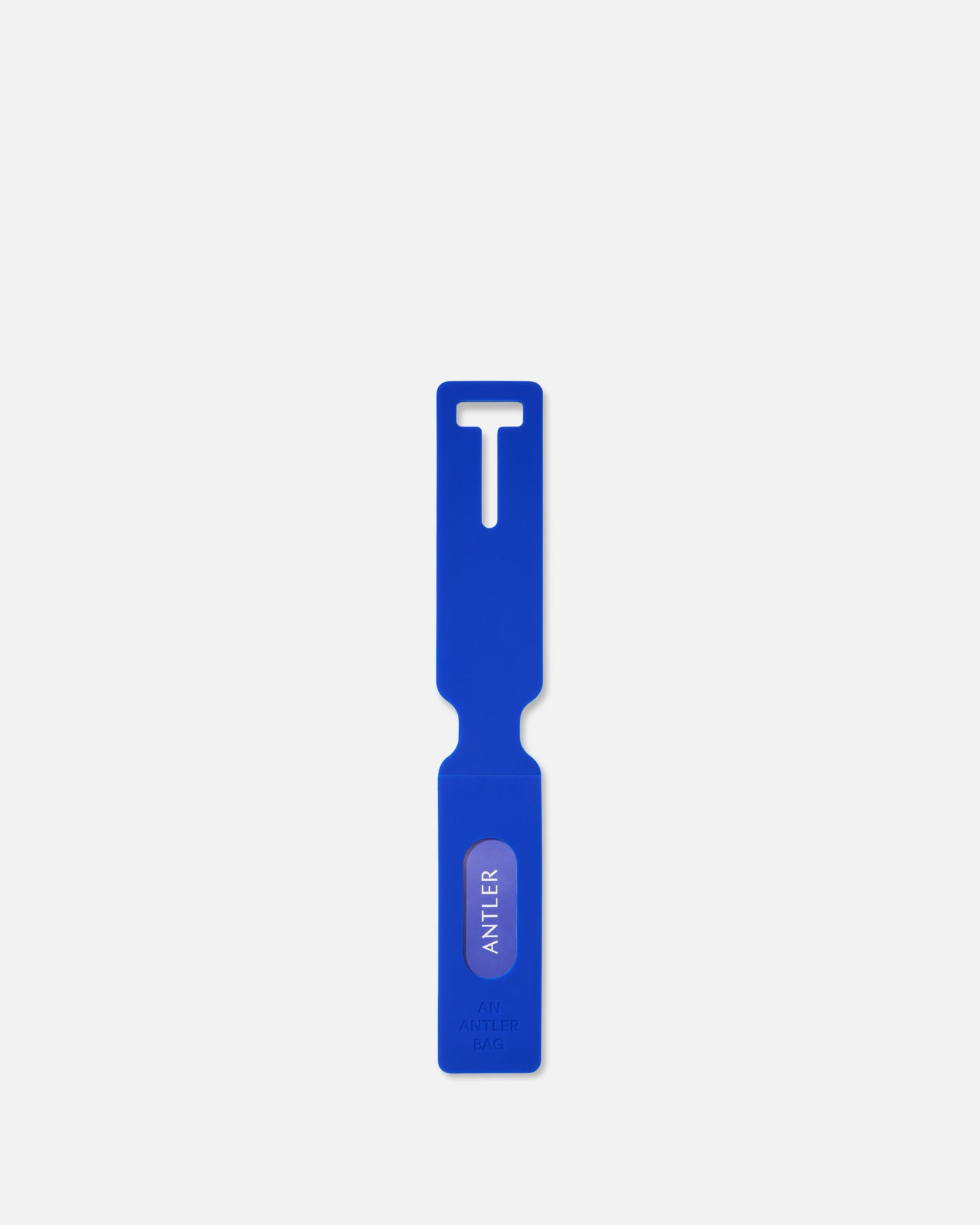 Luggage Tag in Cobalt Blue