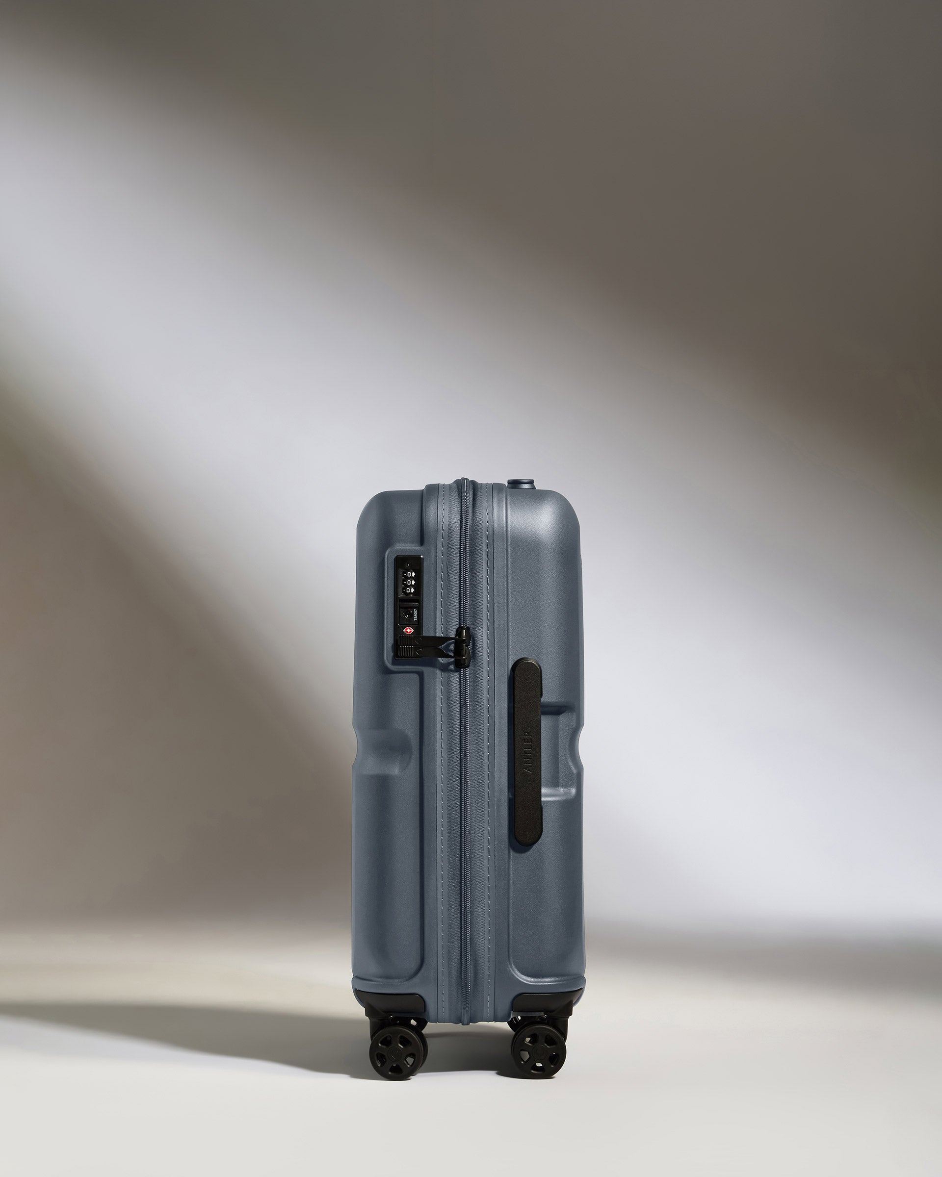 a suitcase with wheels on it