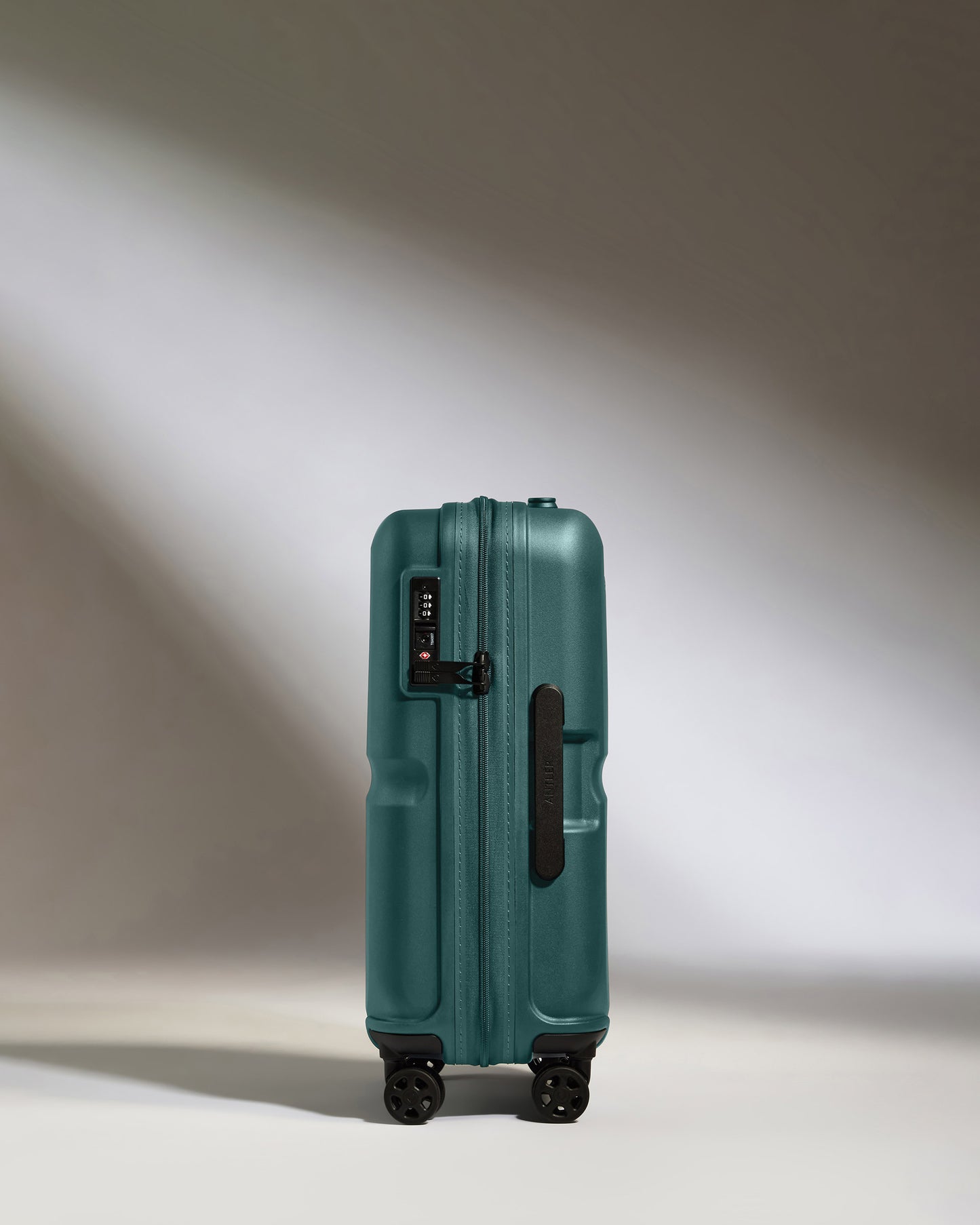 Cabin Suitcase in Marsh Blue - Single Stripe